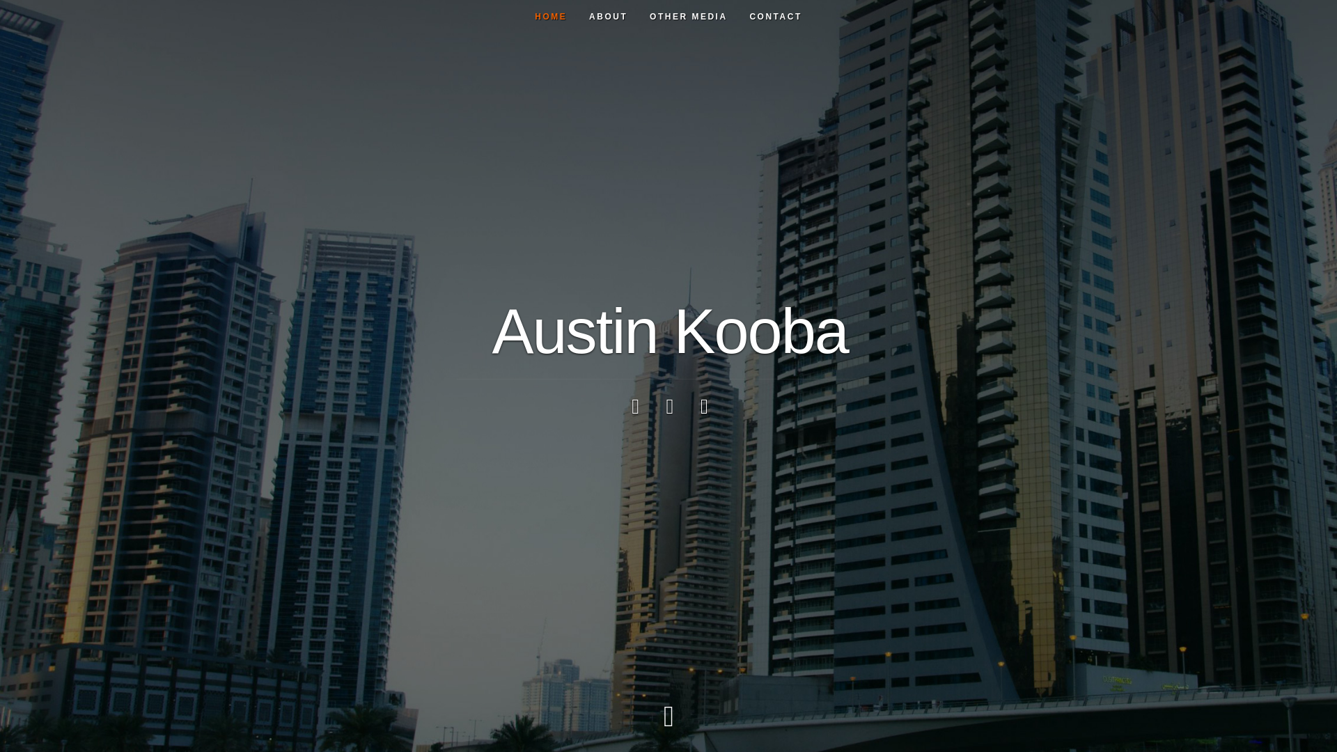 website screenshot of https://draustinkooba.com