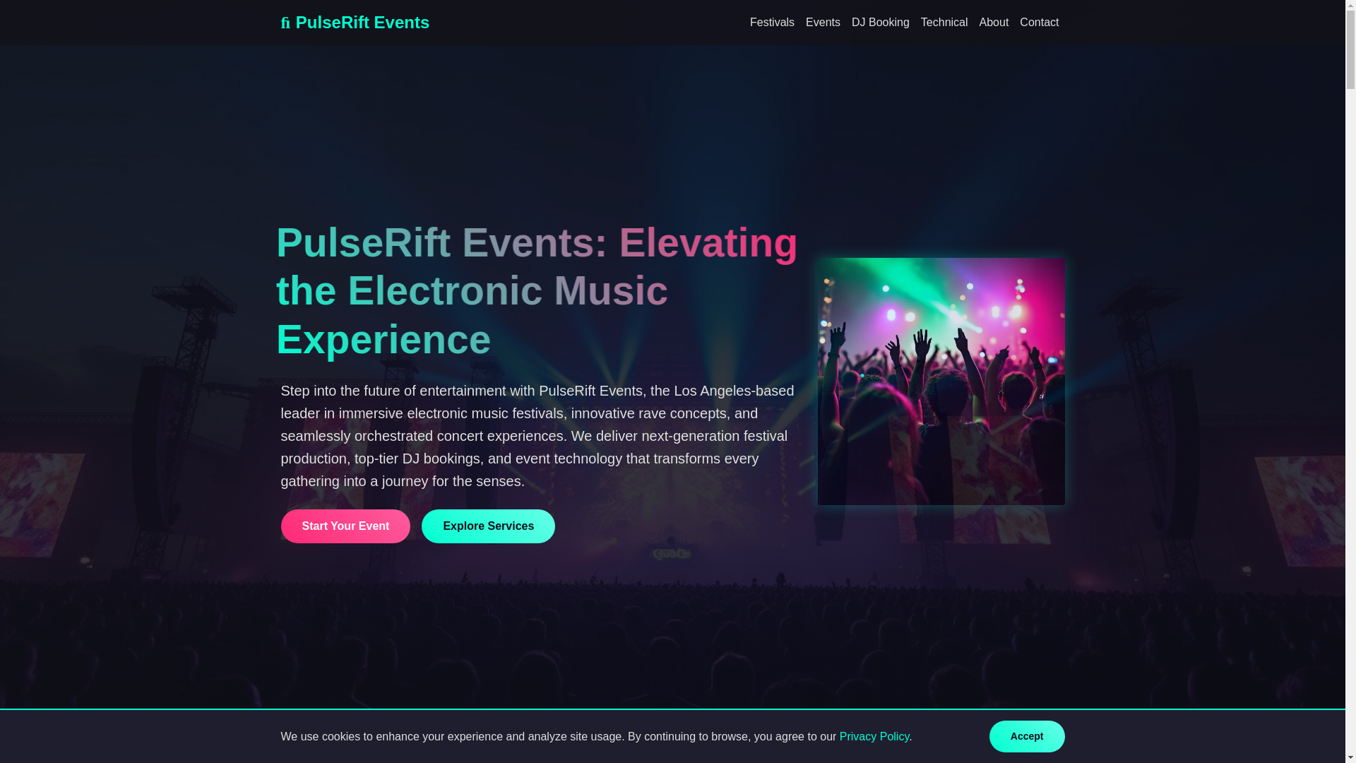 website screenshot of https://southbyrave.com/
