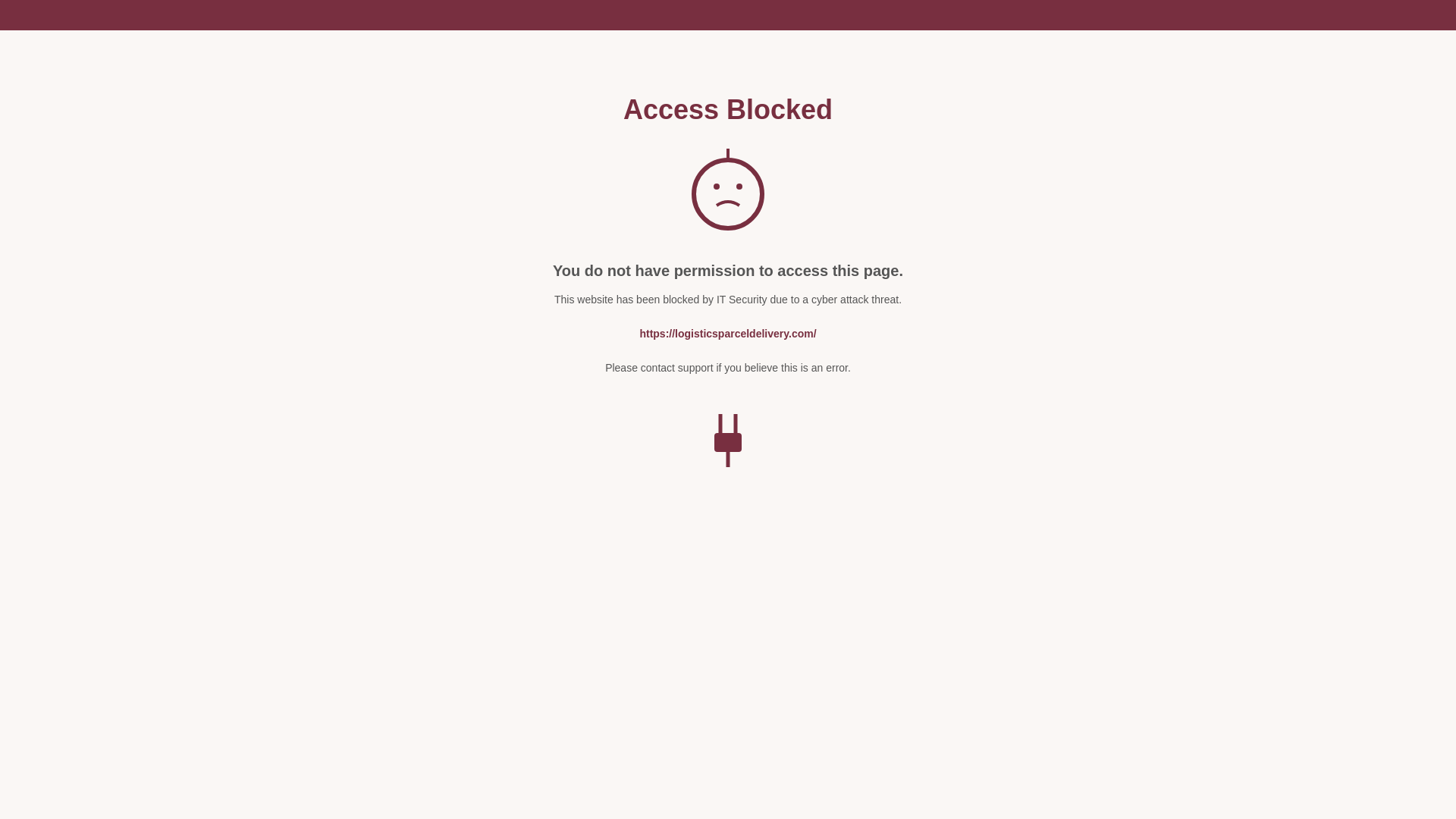 website screenshot of https://logisticsparceldelivery.com/