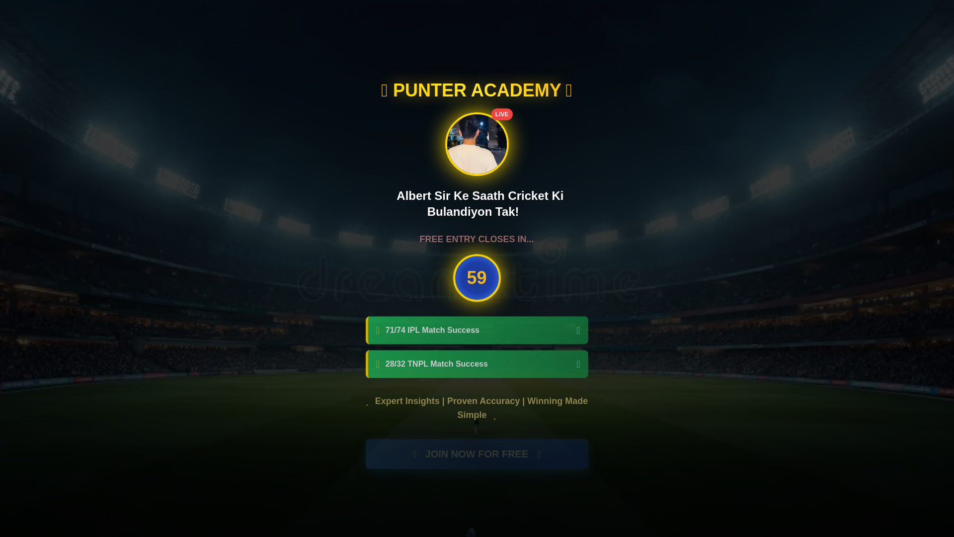 website screenshot of https://albertprediction.site/