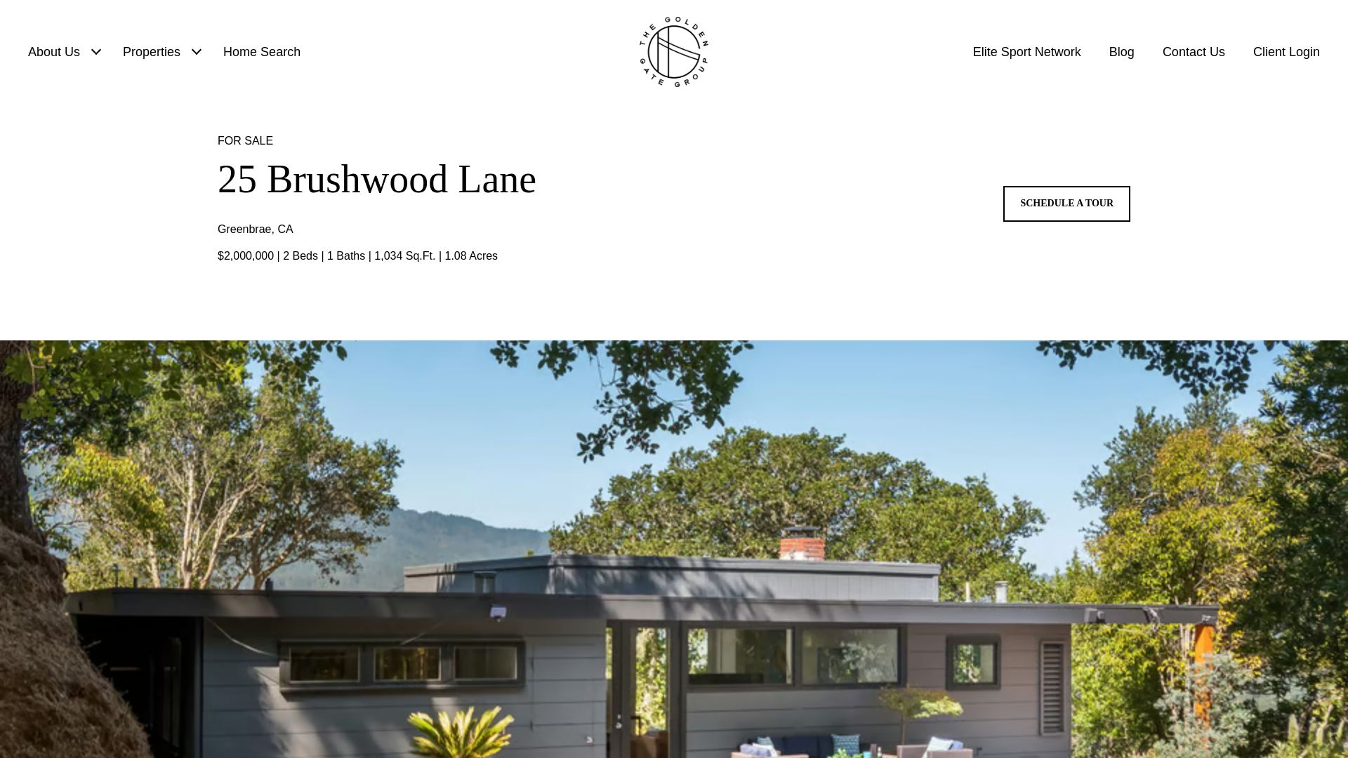 website screenshot of https://25brushwoodlane.com/