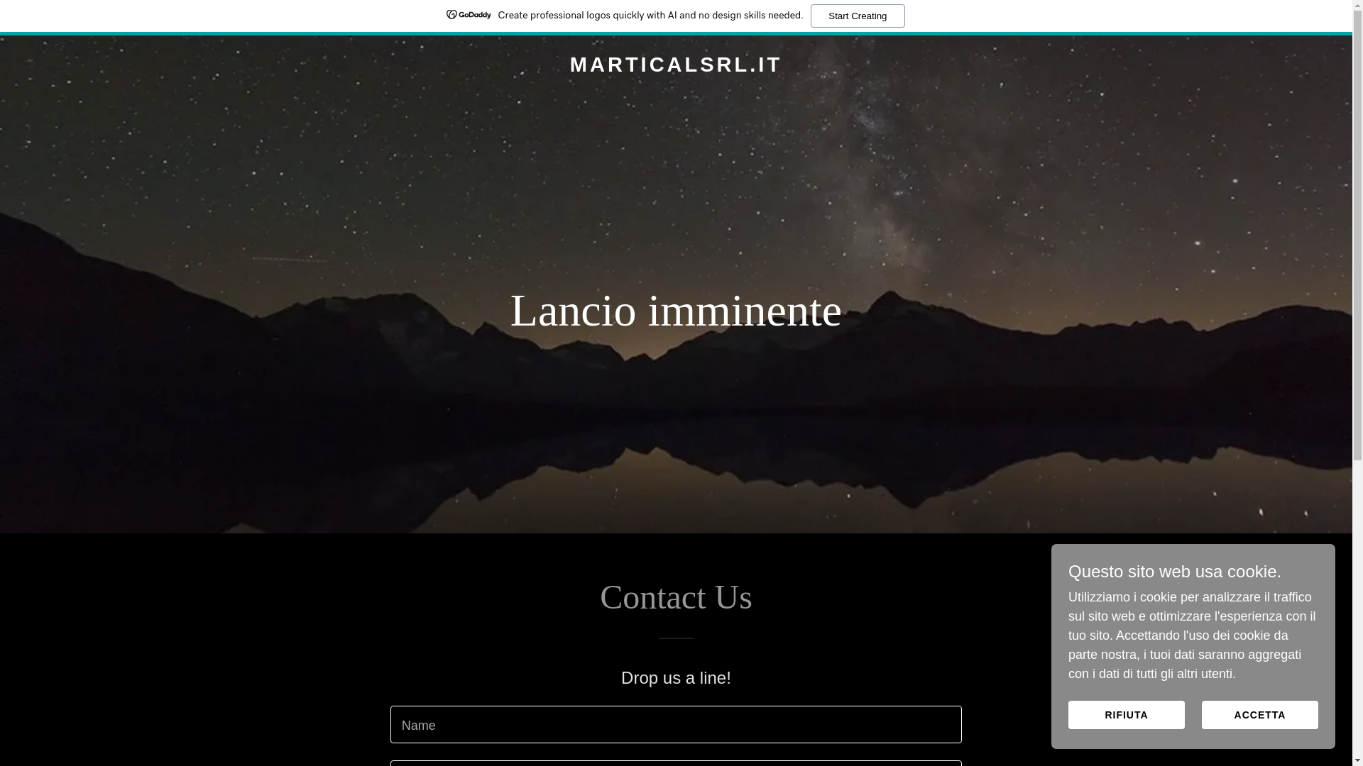 website screenshot of https://marticalsrl.it/