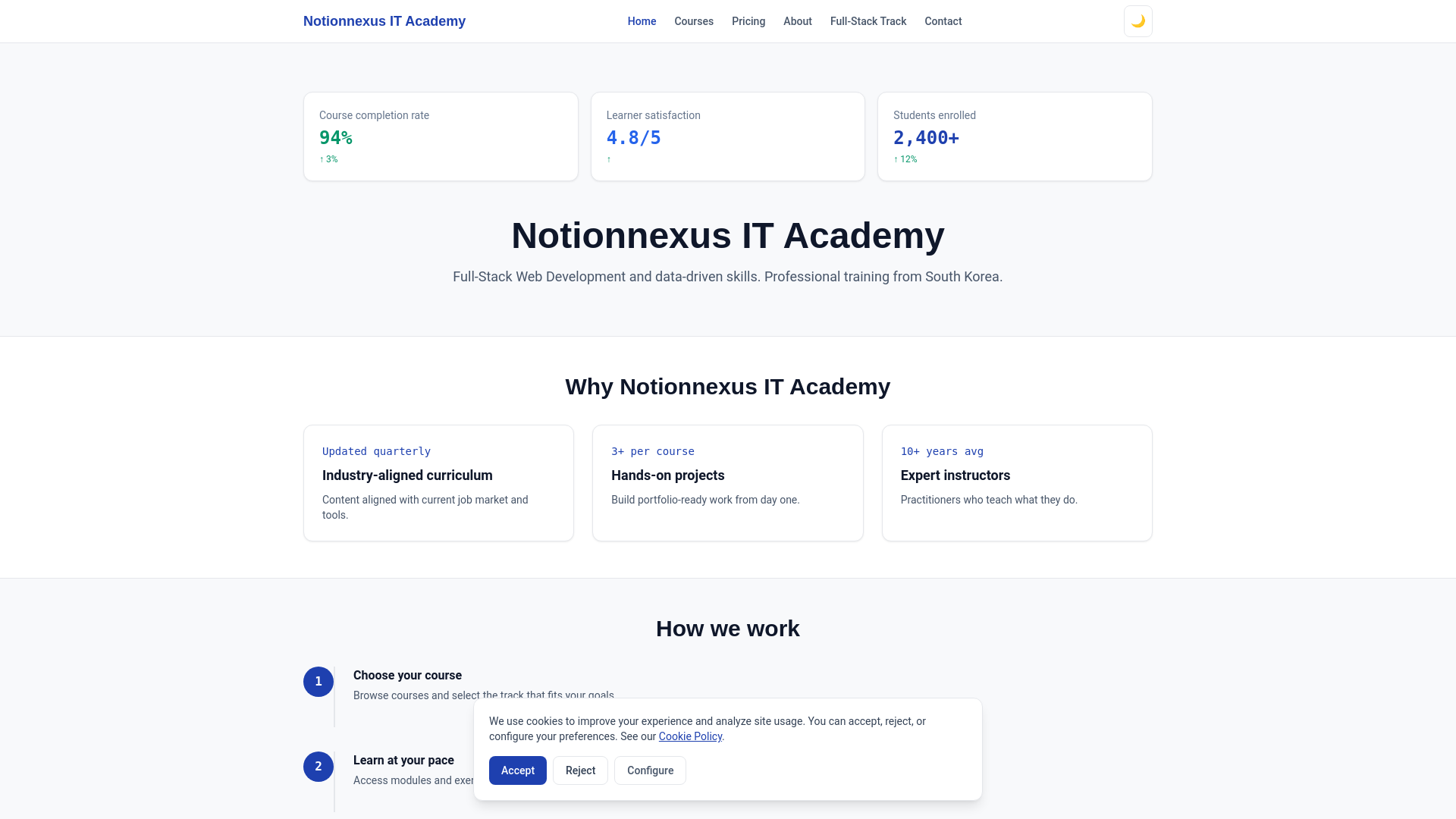 website screenshot of https://notionnexus.digital/