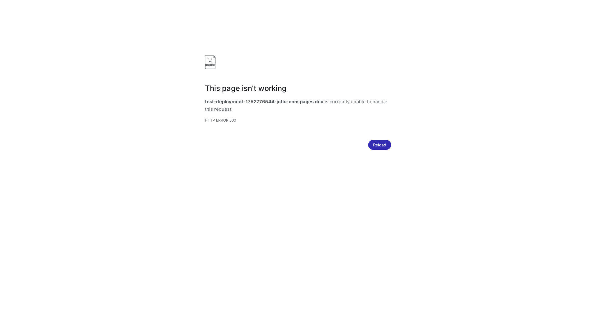 website screenshot of https://test-deployment-1752776544-jotlu-com.pages.dev/