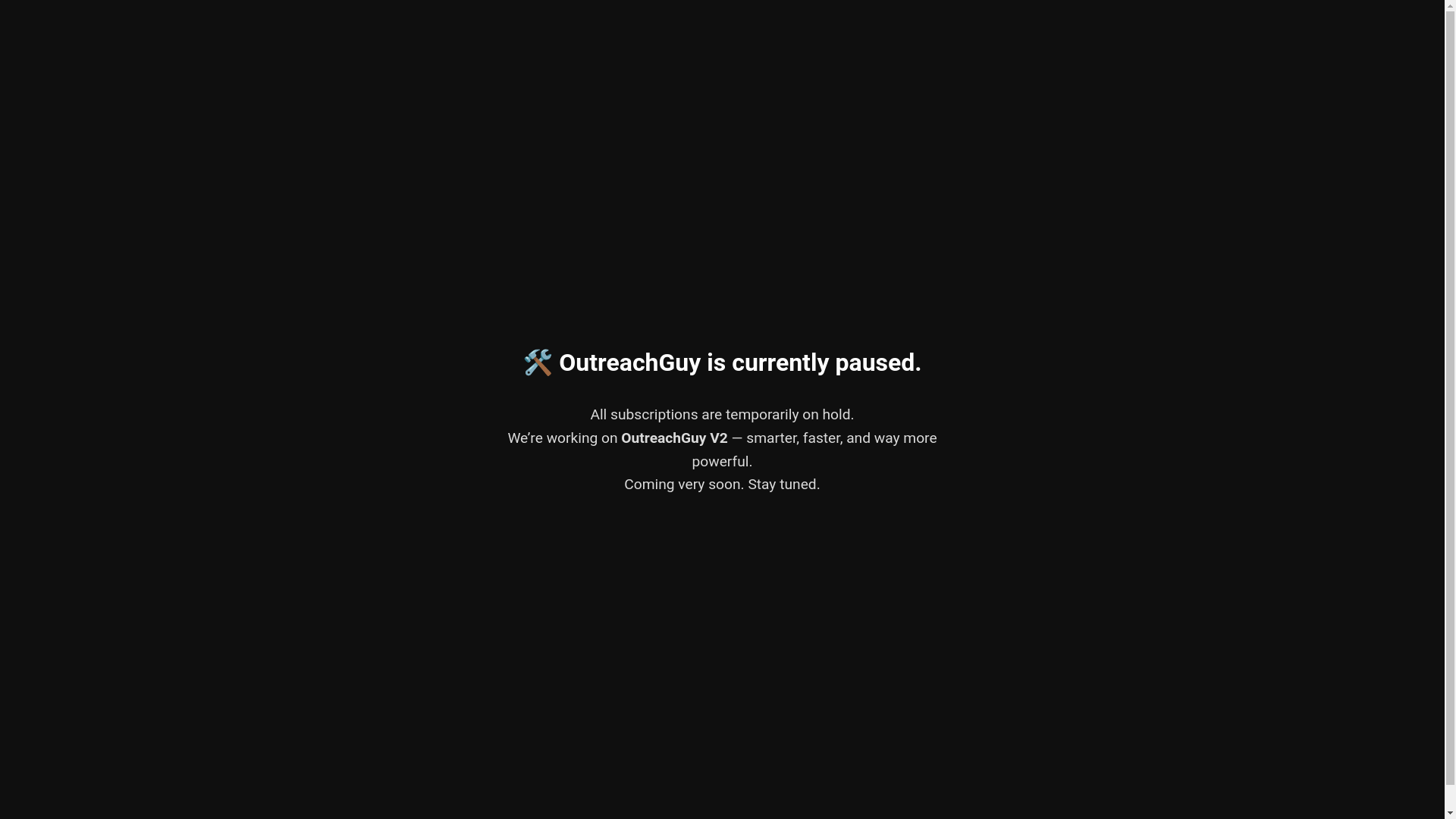 website screenshot of https://maintenance-47c.pages.dev/