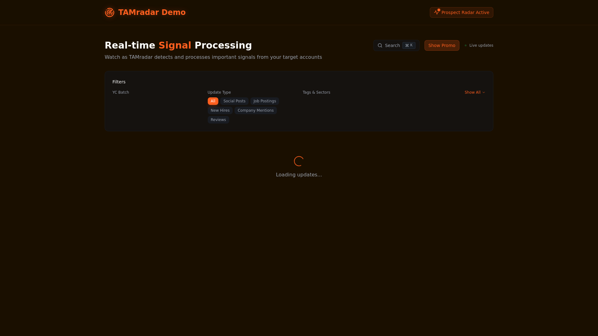 website screenshot of https://prospect-demo-pages.pages.dev/
