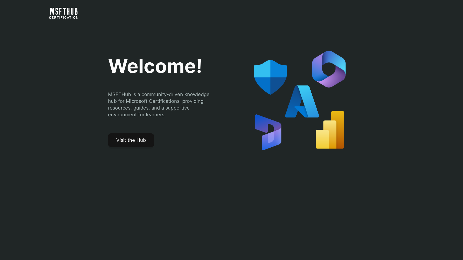 website screenshot of https://landinghub.pages.dev/