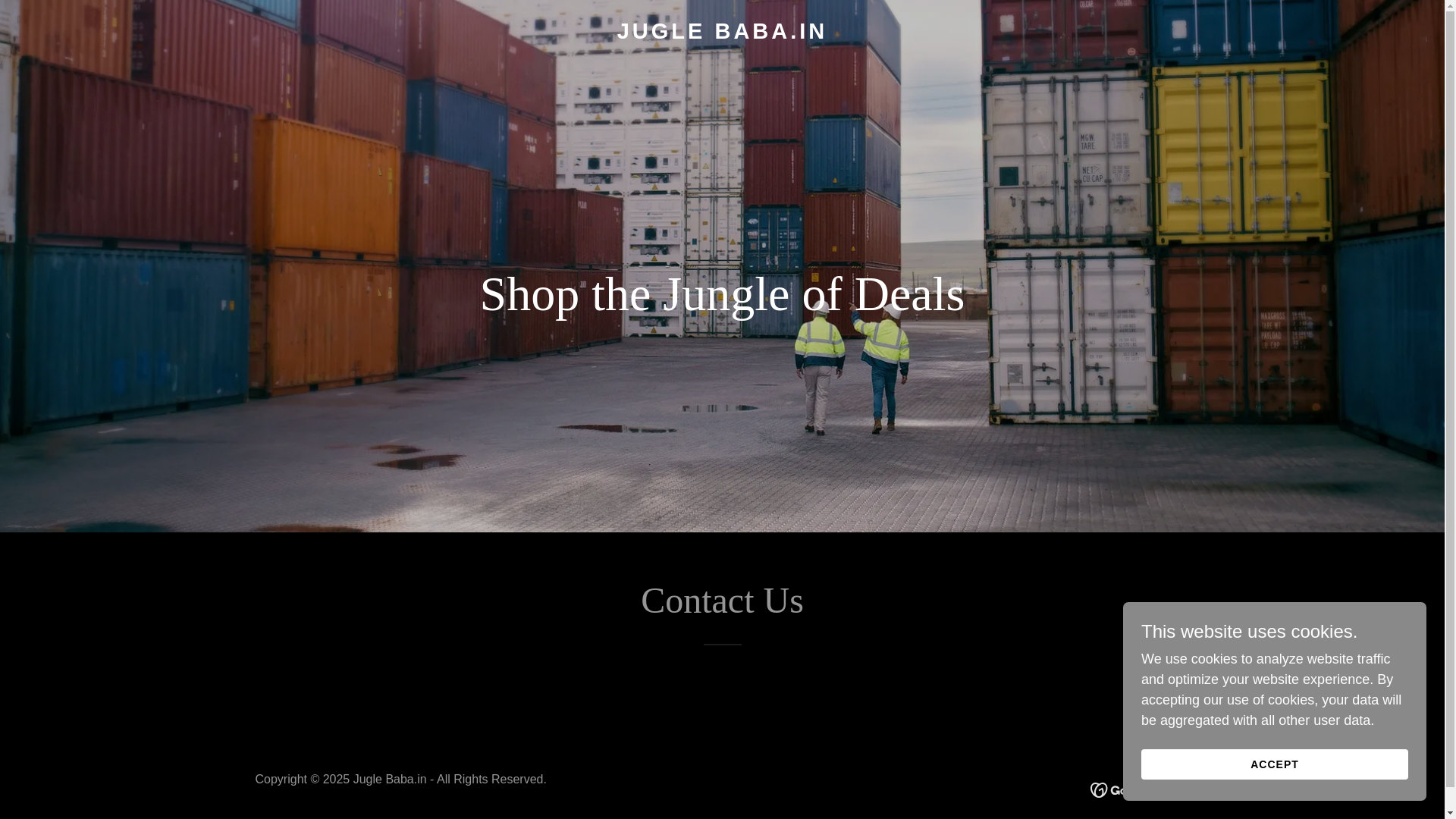 website screenshot of https://juglebaba.in/
