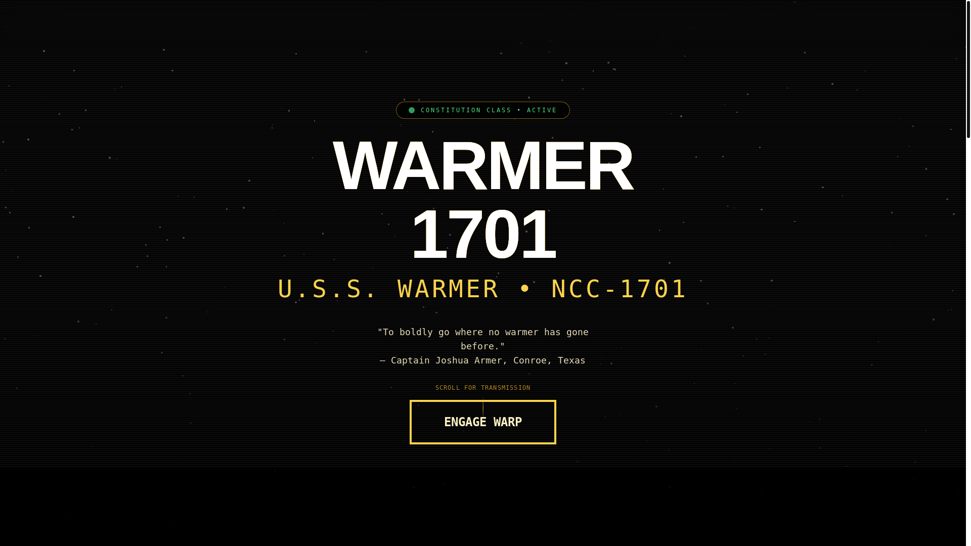 website screenshot of https://warmer1701.pages.dev/