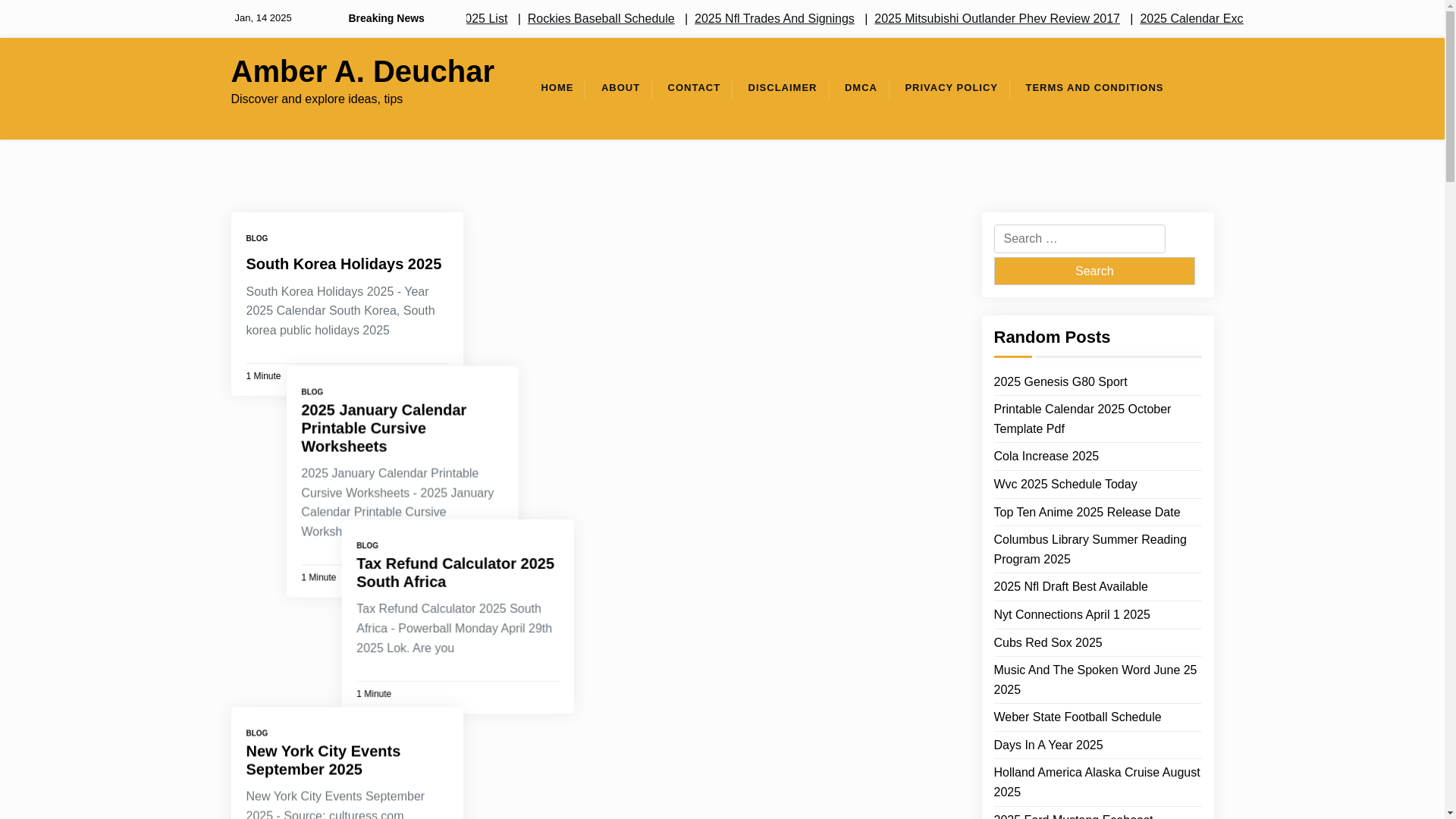 website screenshot of https://amberadeuchar.pages.dev/