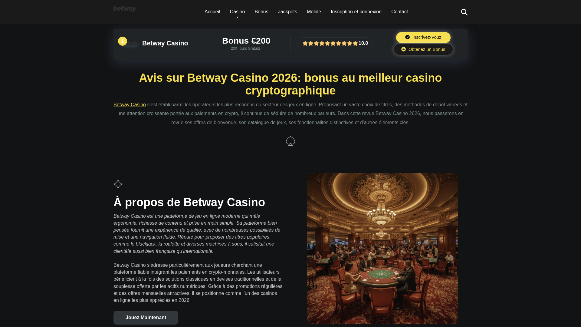 website screenshot of https://betwaycasinofr.shop/