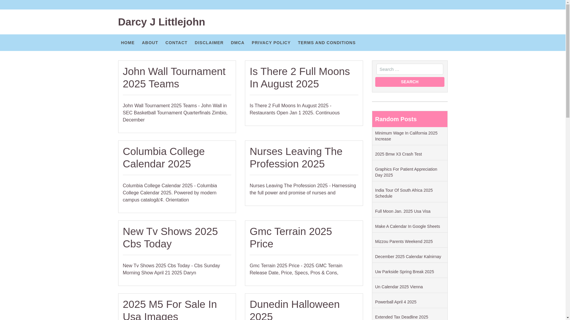 website screenshot of https://darcyjlittlejohn.pages.dev/