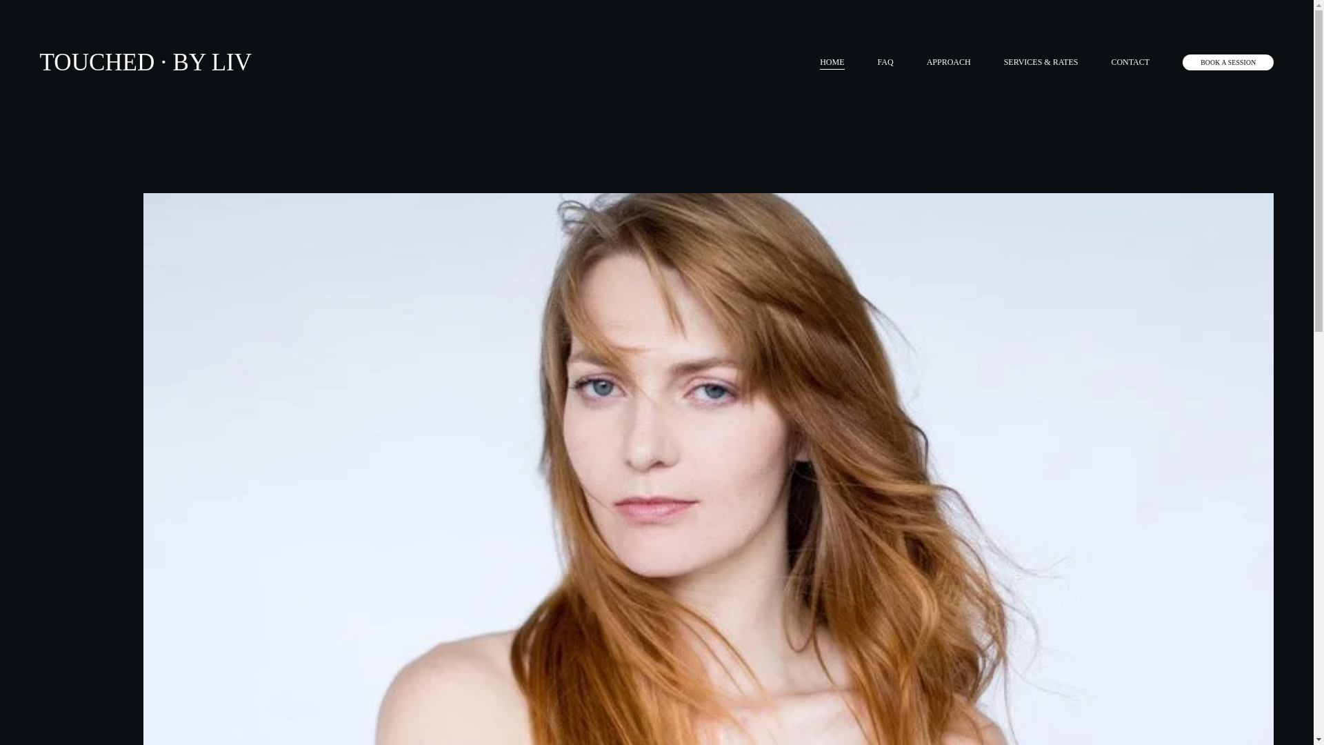 website screenshot of https://touchedbyliv.com/