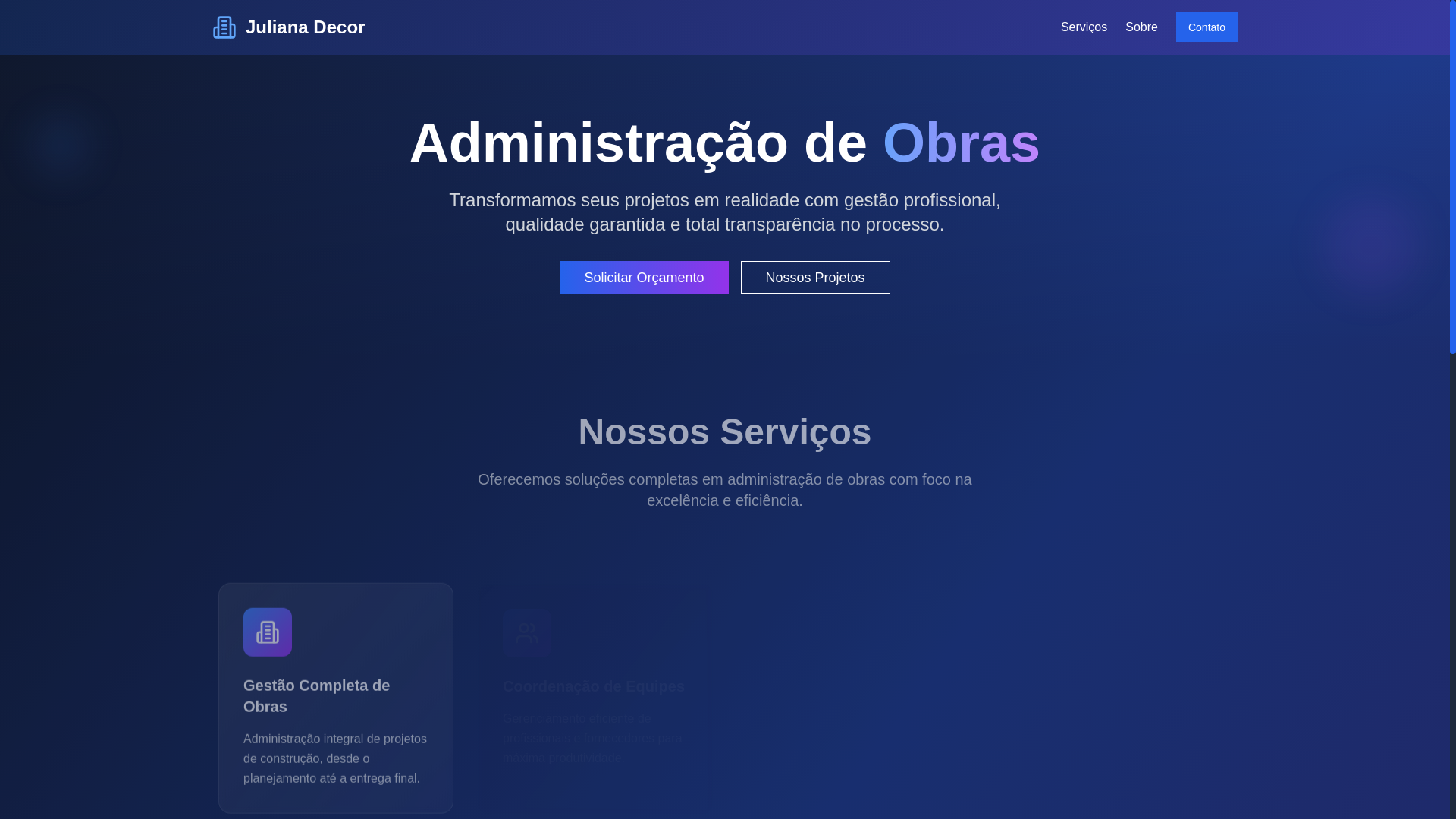 website screenshot of https://julianadecor.shop/
