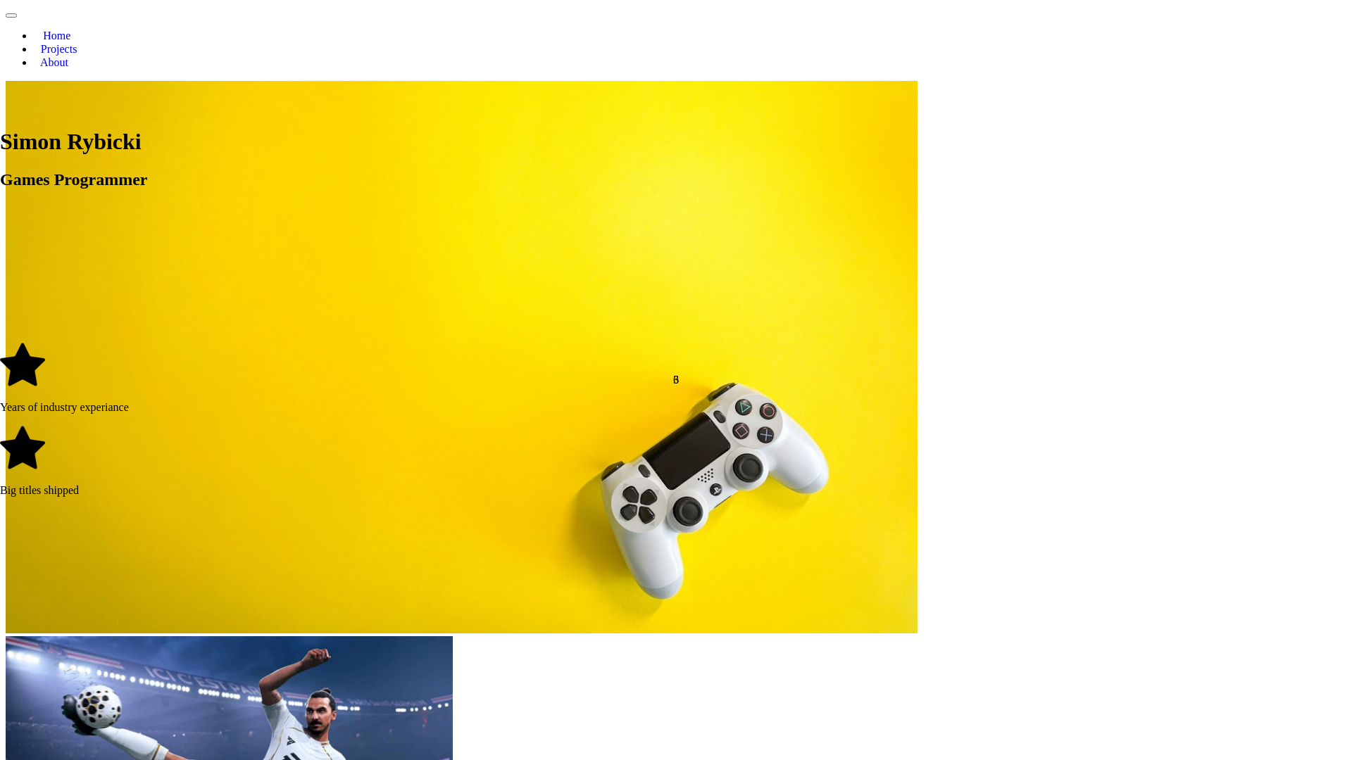 website screenshot of https://srybicki.com/