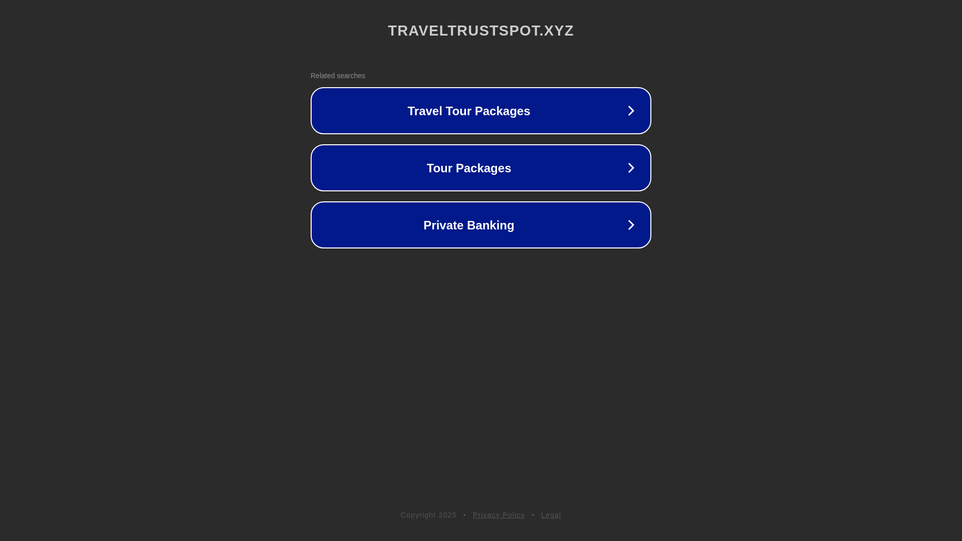 website screenshot of https://traveltrustspot.xyz/
