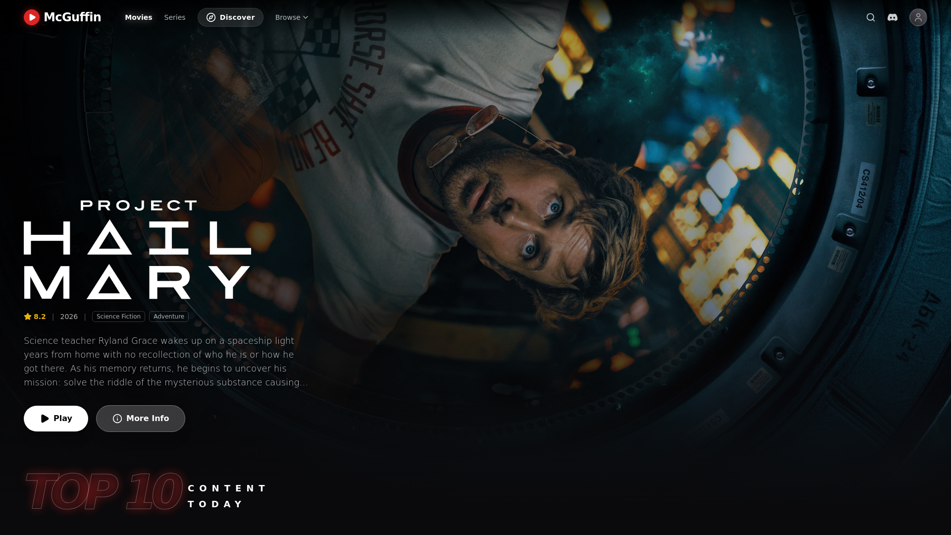 website screenshot of https://themcguffin.me/