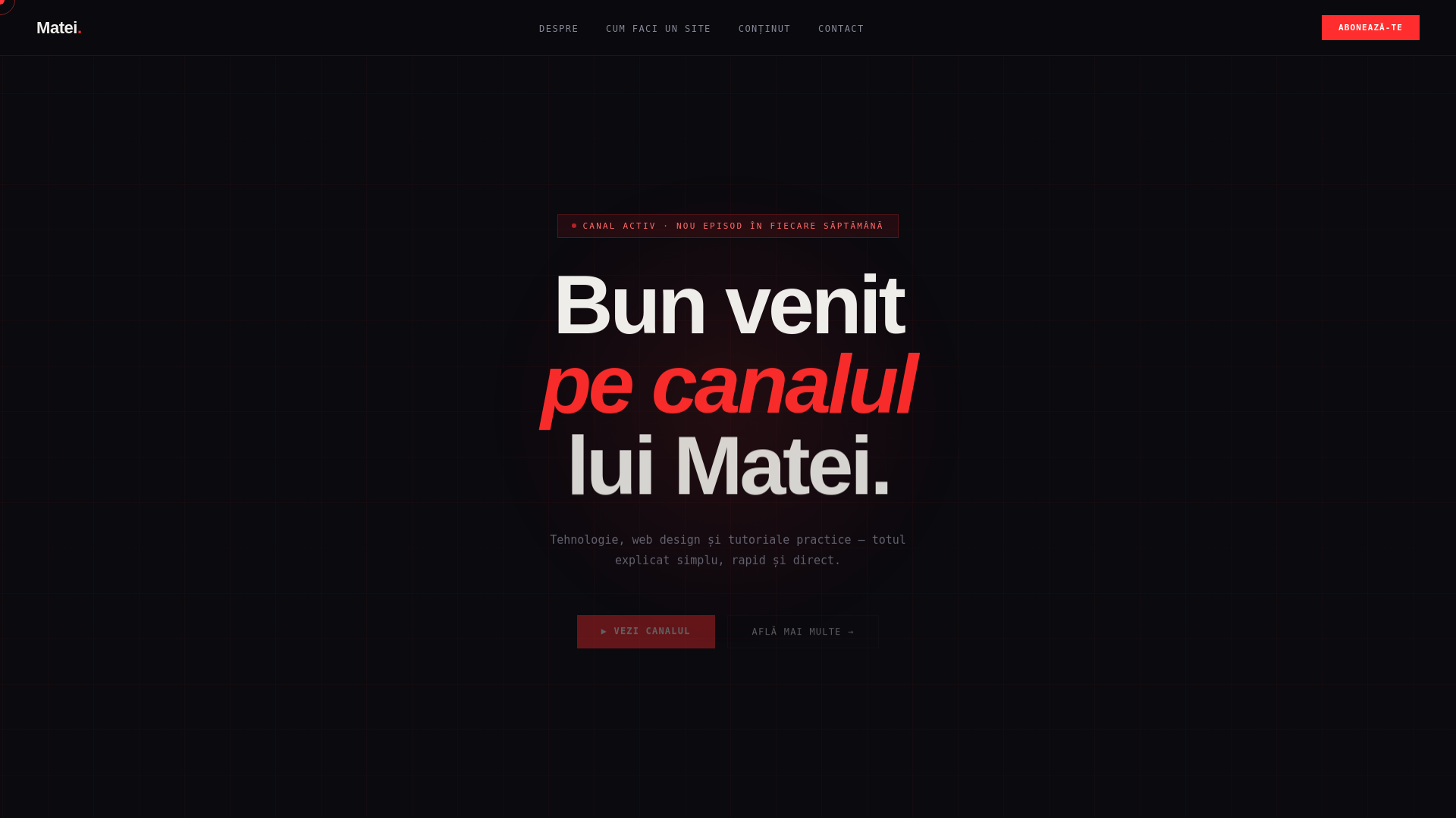 website screenshot of https://descartes.sbs