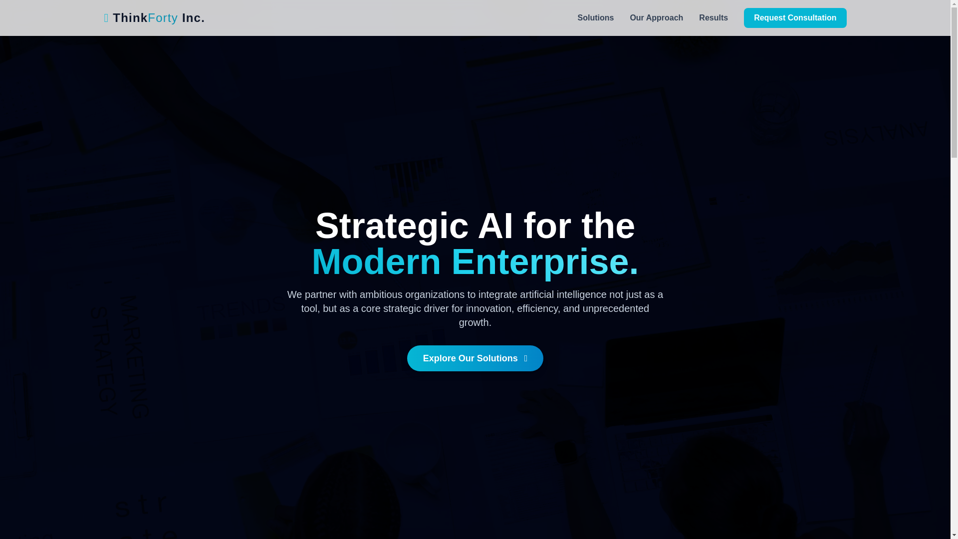 website screenshot of https://thinkforty.pages.dev/