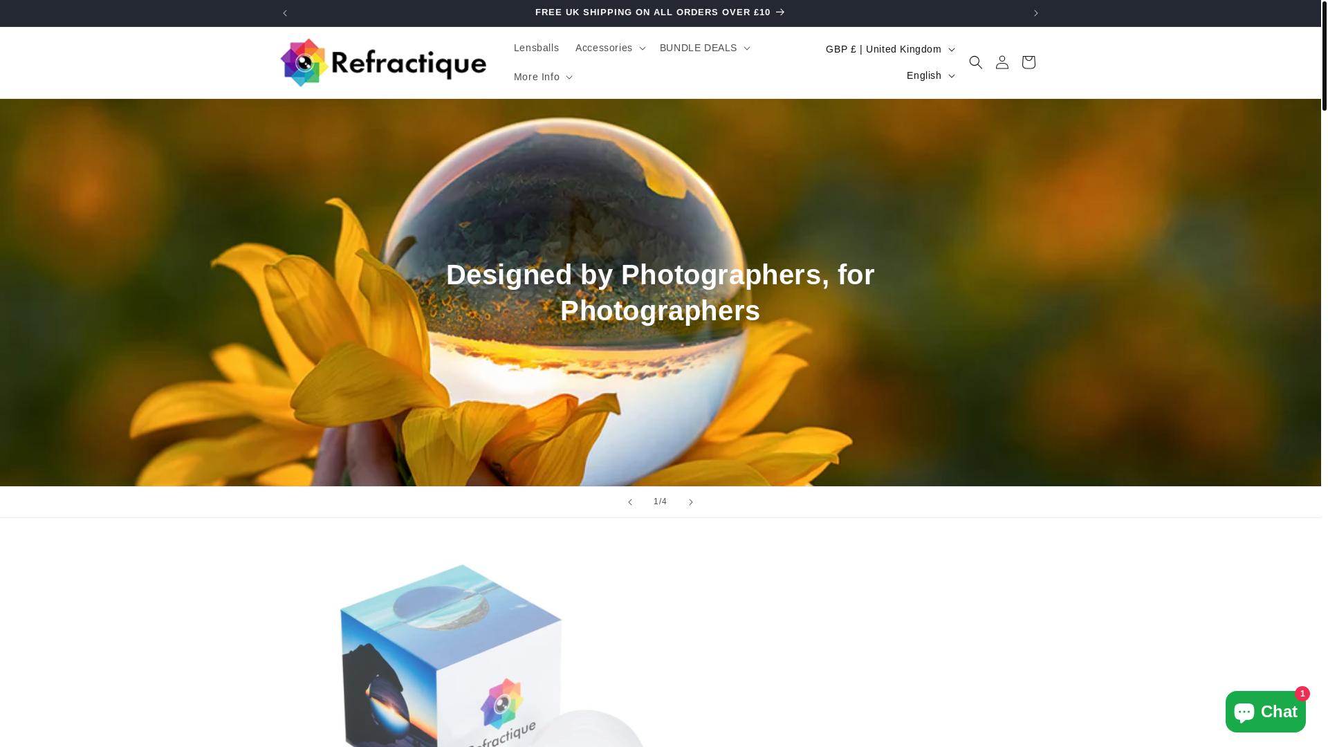 website screenshot of https://refractique.xyz/