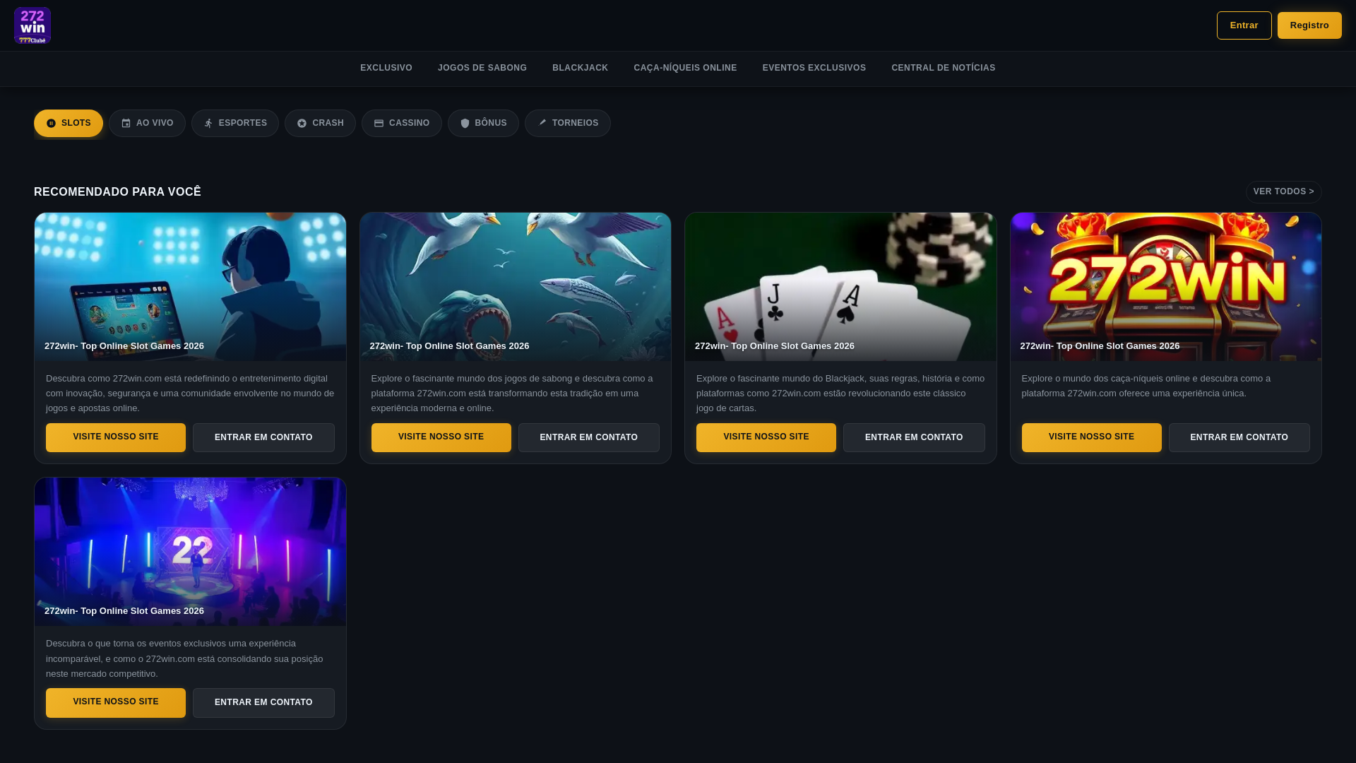 website screenshot of https://272winbets.com/