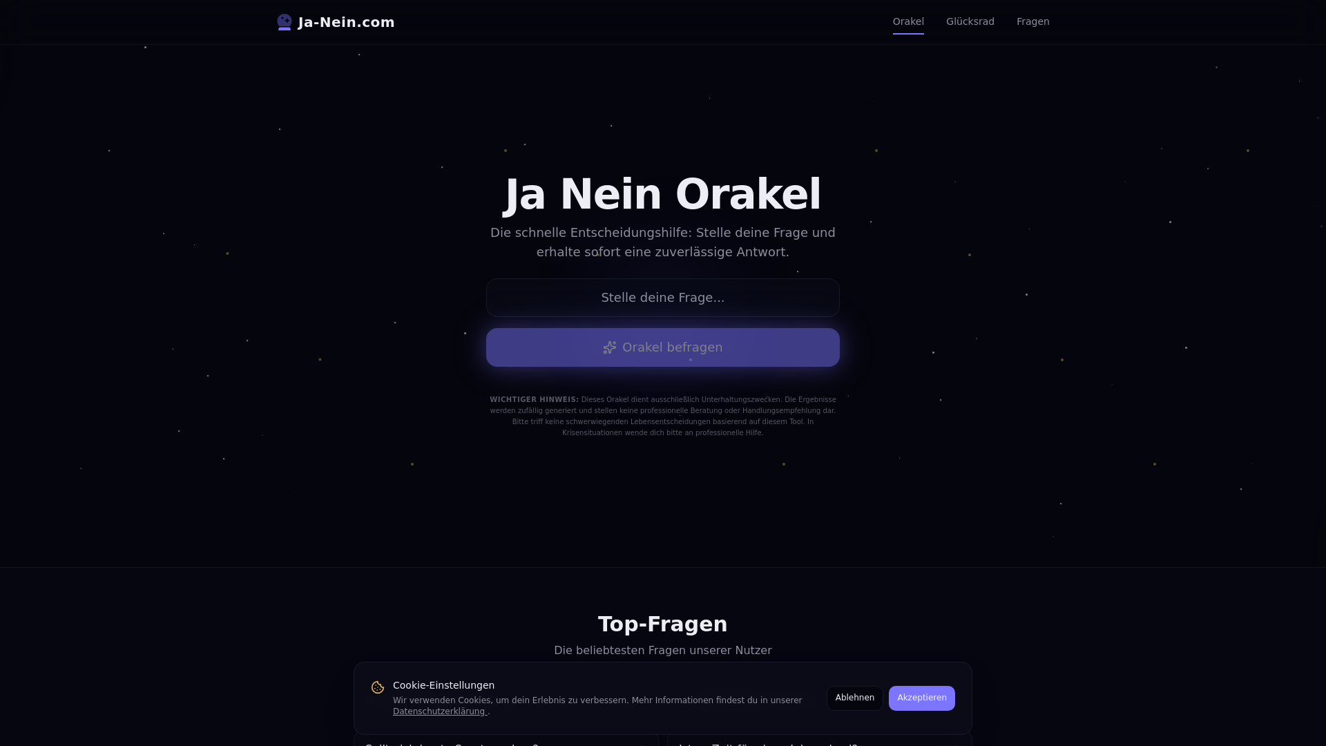 website screenshot of https://site-ja-nein-com.pages.dev/