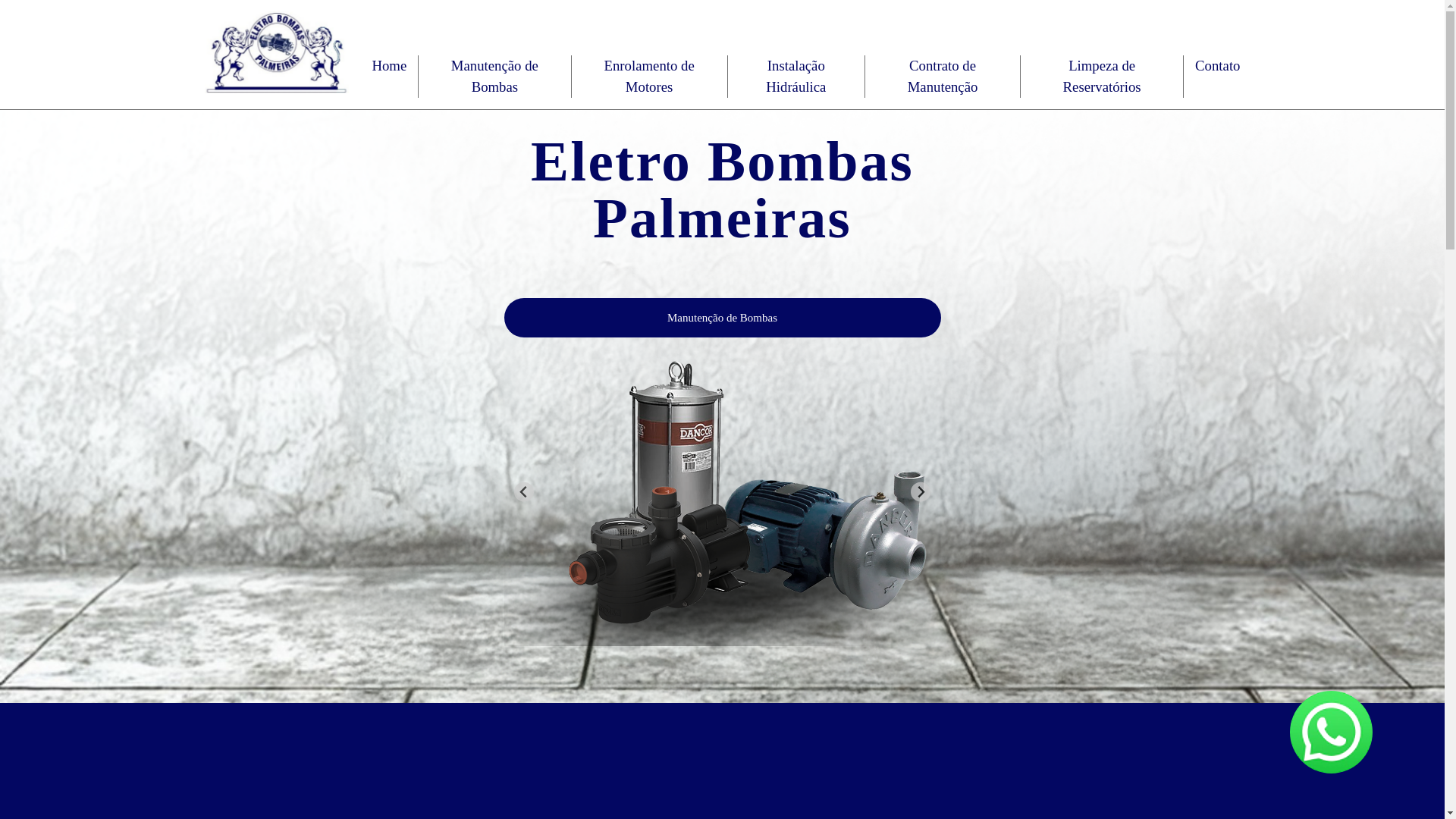 website screenshot of https://bombaspalmeiras.com.br/