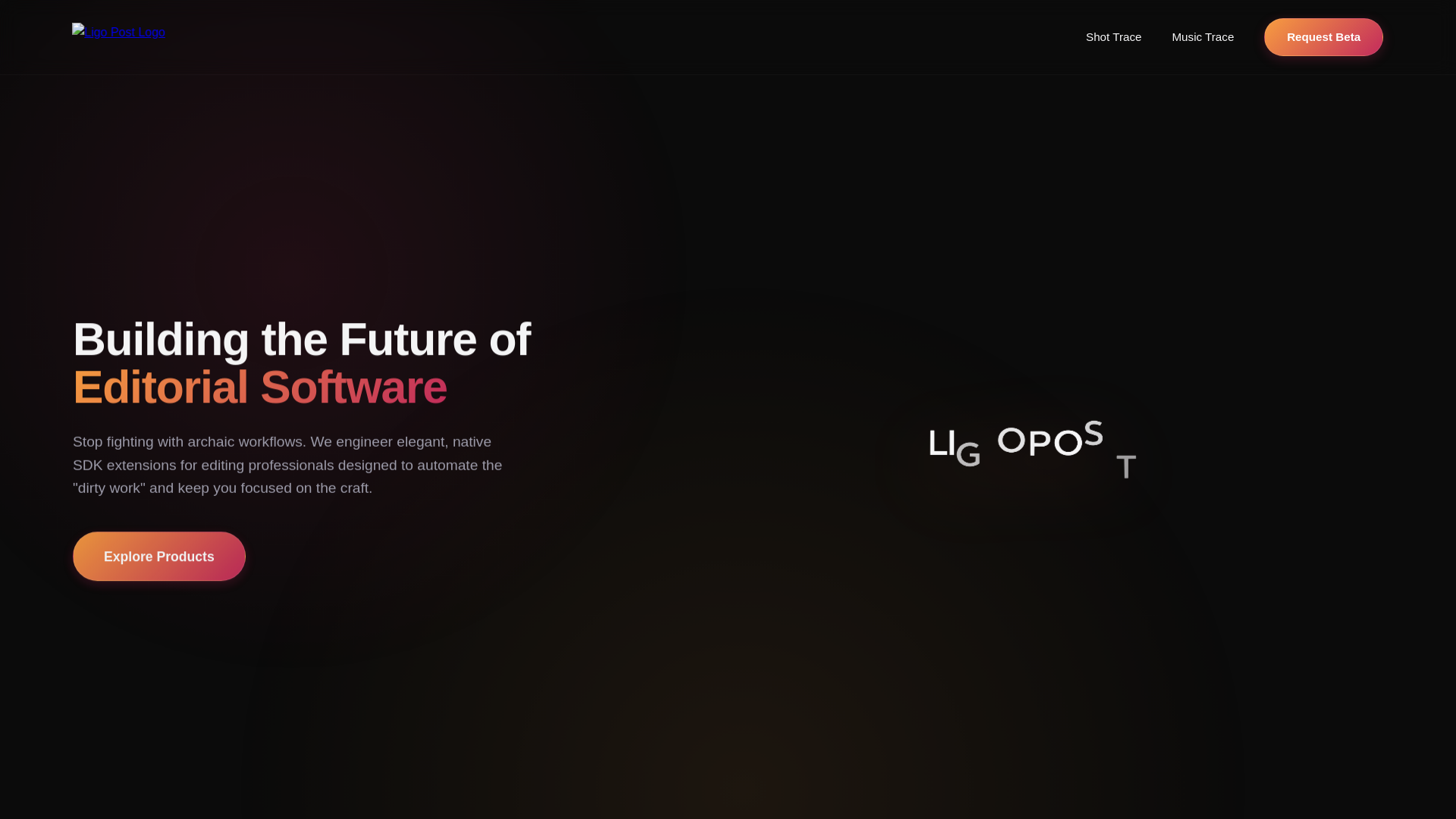 website screenshot of https://ligopost-site.pages.dev/