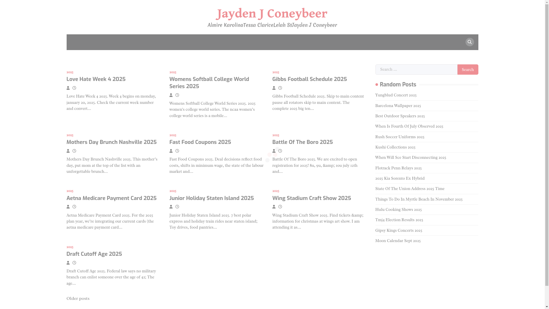 website screenshot of https://jaydenjconeybeer.pages.dev/