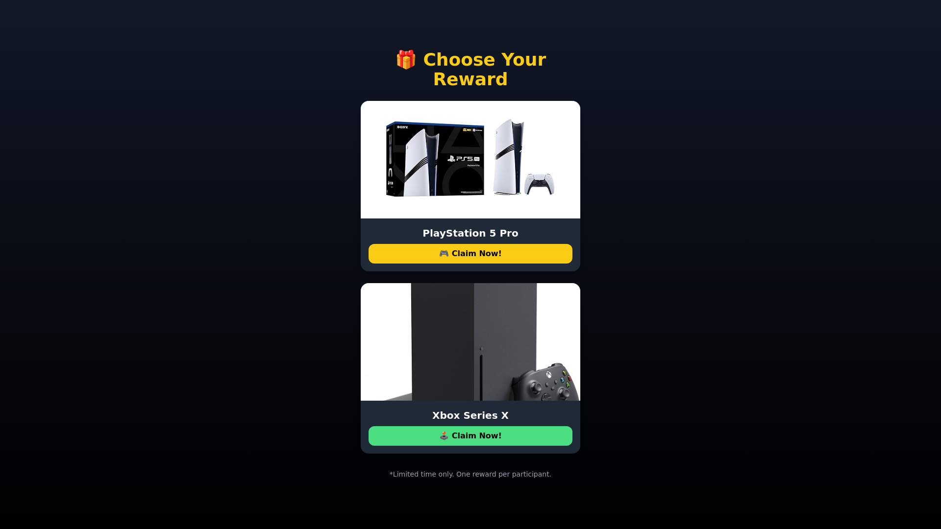 website screenshot of https://claim-rewards-by-surveys.pages.dev/
