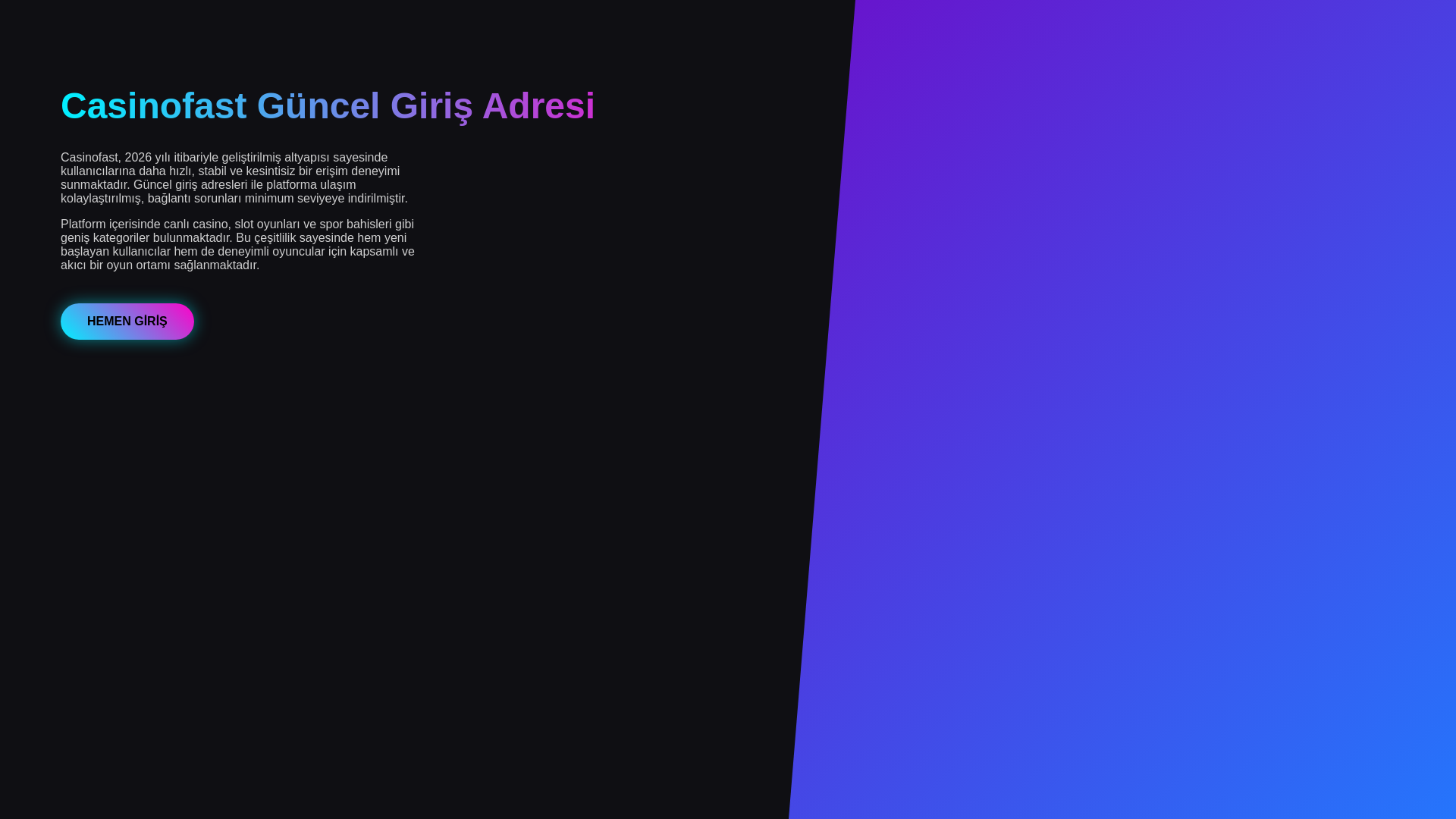 website screenshot of https://m.cassinofast-mobilgiris.vip/