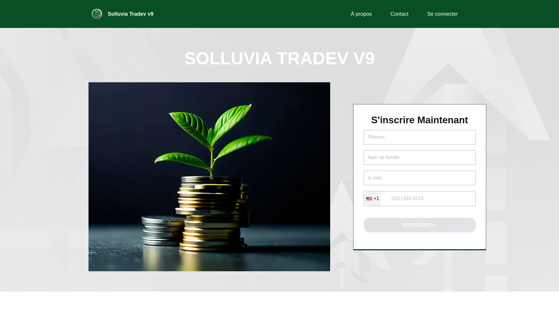 website screenshot of https://solluviatradev-v9.sbs/