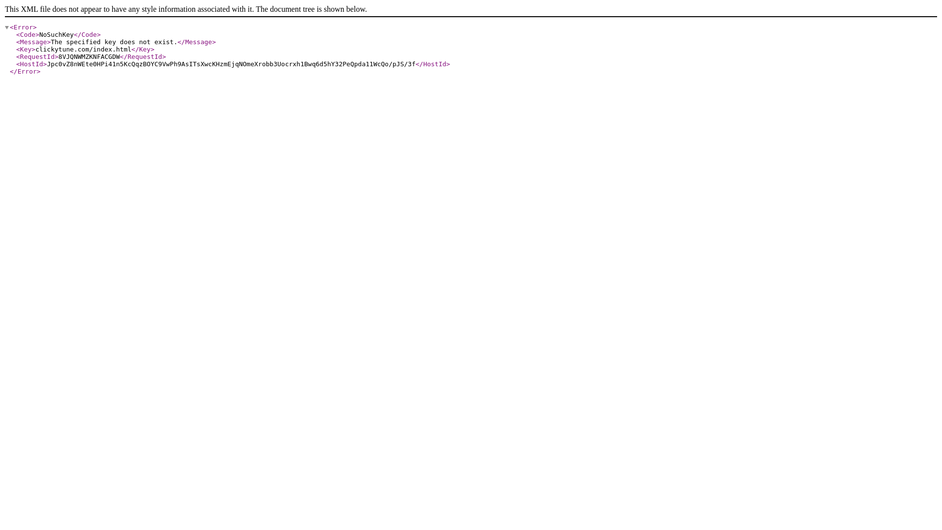 website screenshot of https://clickytune.com/