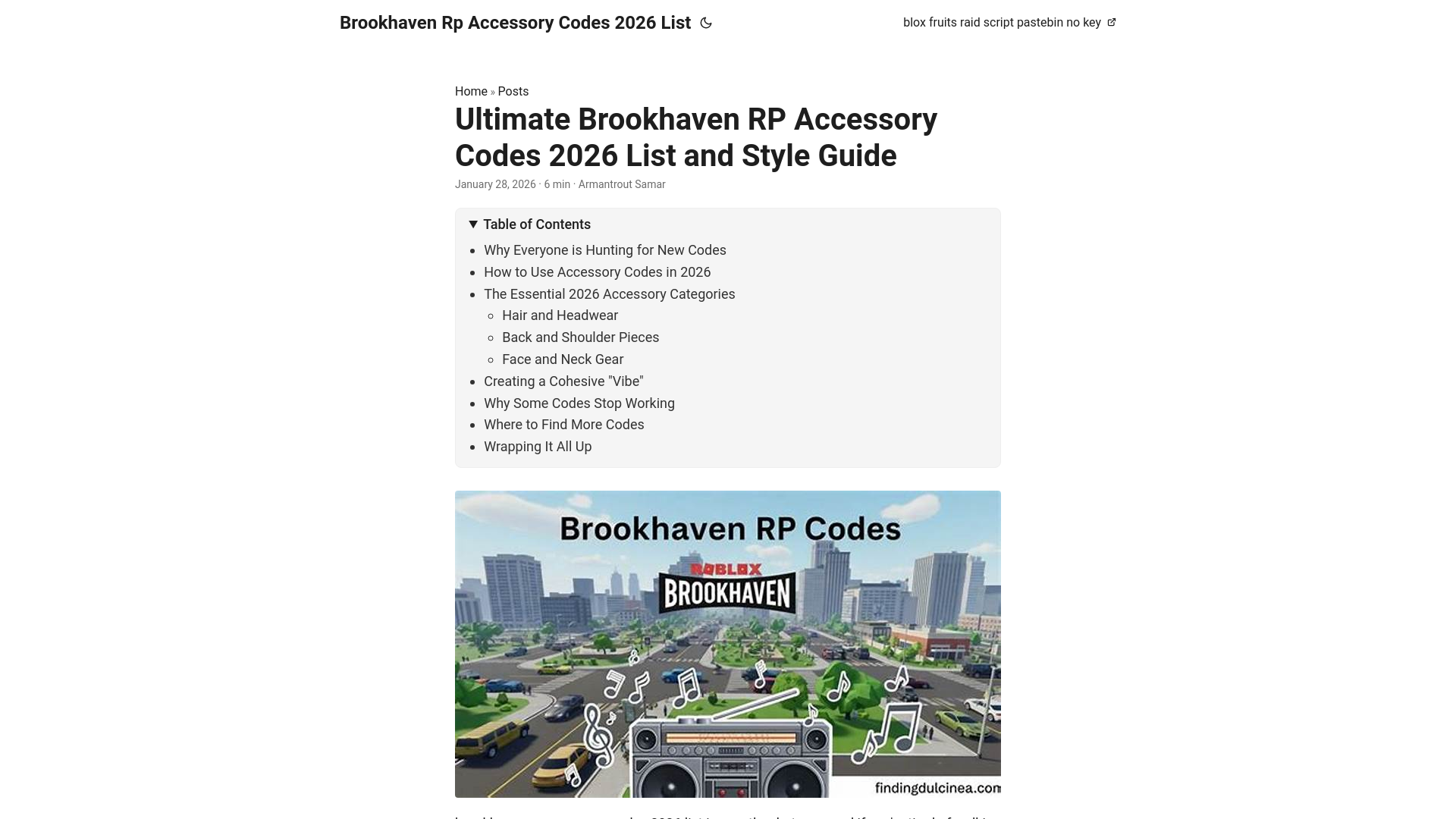 website screenshot of https://brookhavenrpaccessorycodes2026list.pages.dev/