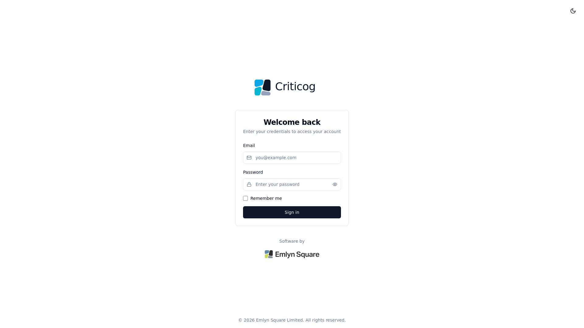 website screenshot of https://criticog-frontend2.pages.dev/
