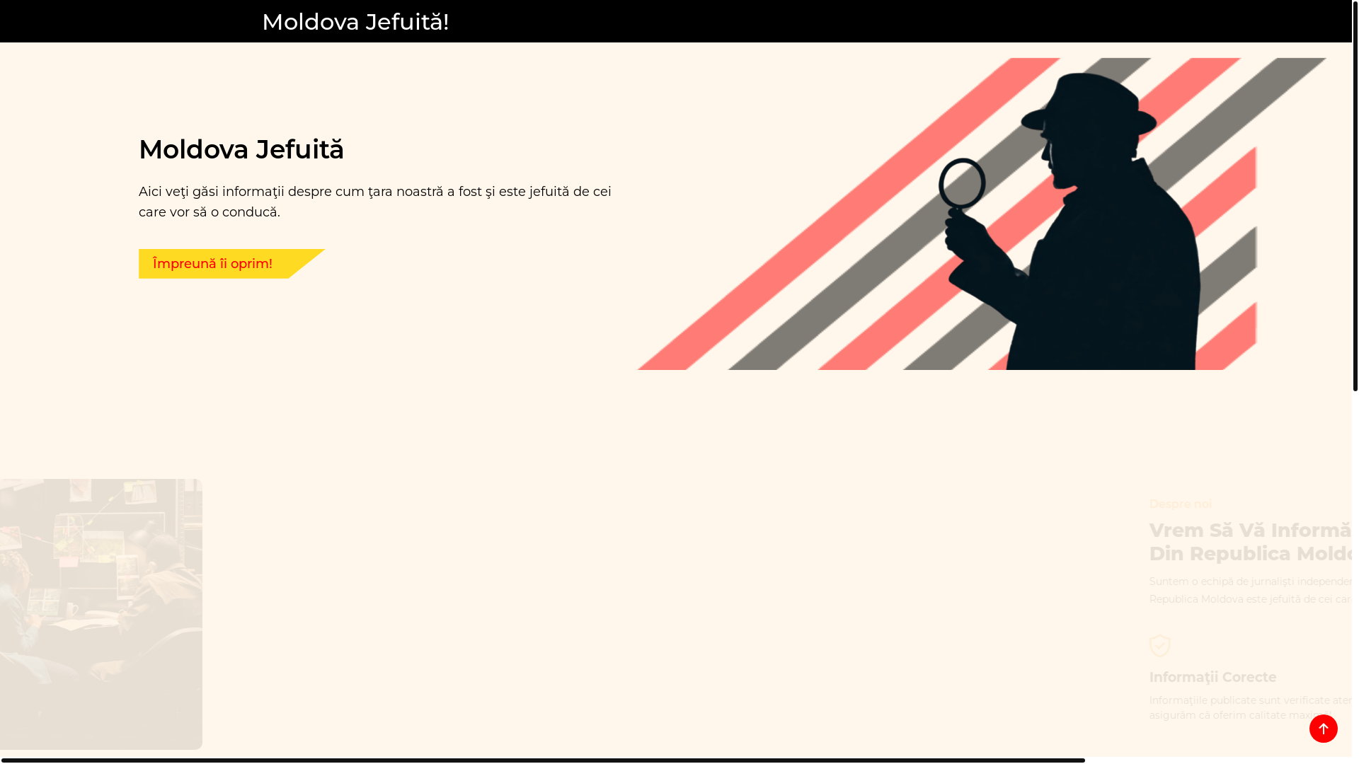website screenshot of https://moldovajefuita.com/