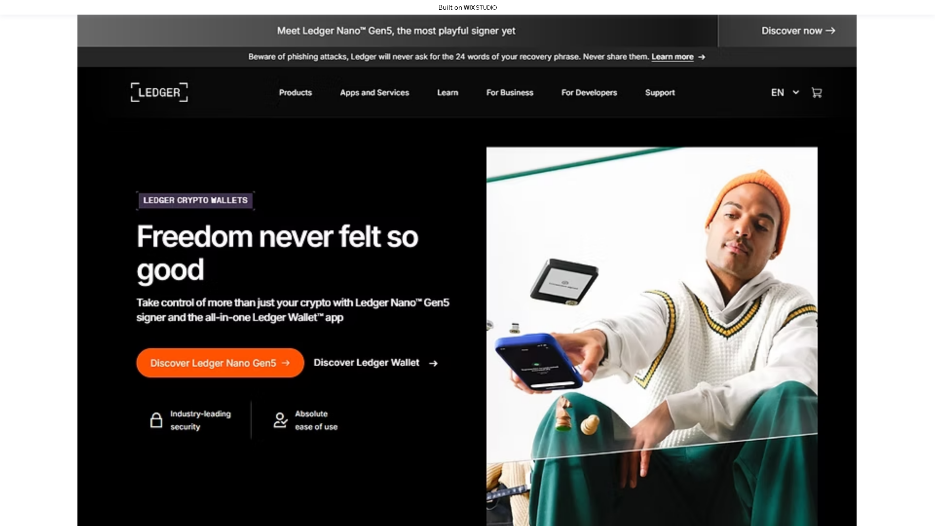 website screenshot of https://explain-desktop.wixstudio.com/en-us