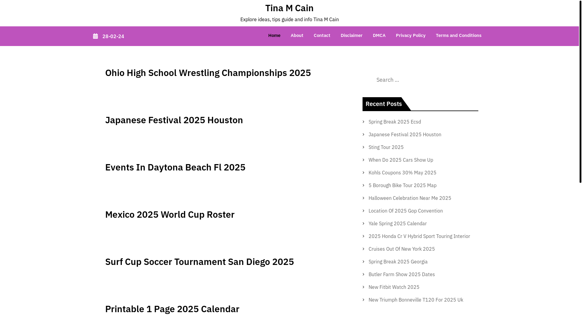 website screenshot of https://tinamcainc.pages.dev/