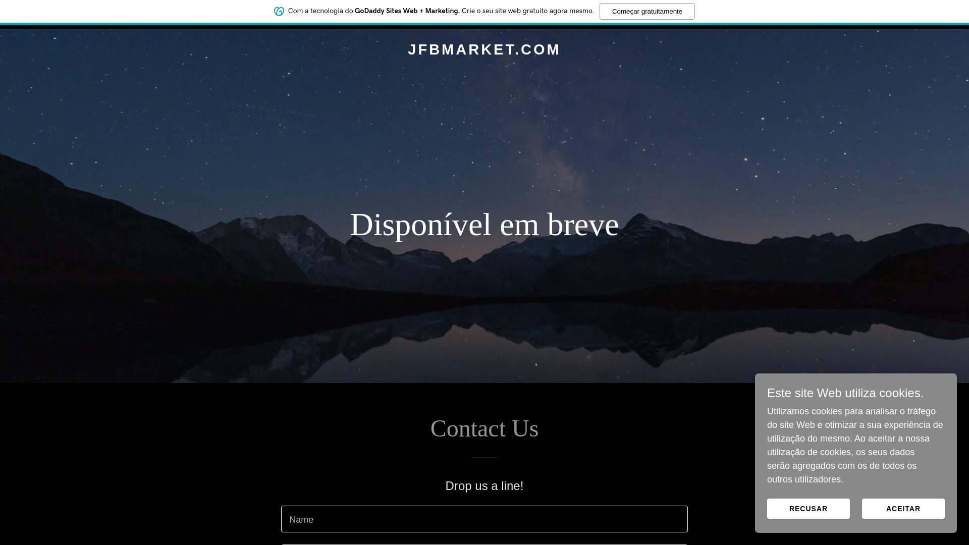 website screenshot of https://jfbmarket.com/