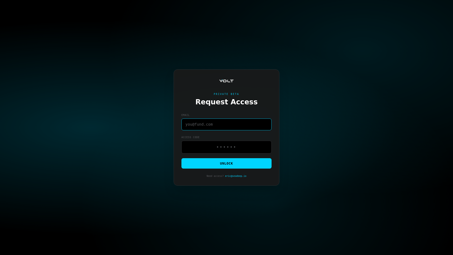 website screenshot of https://volt-demo.pages.dev/