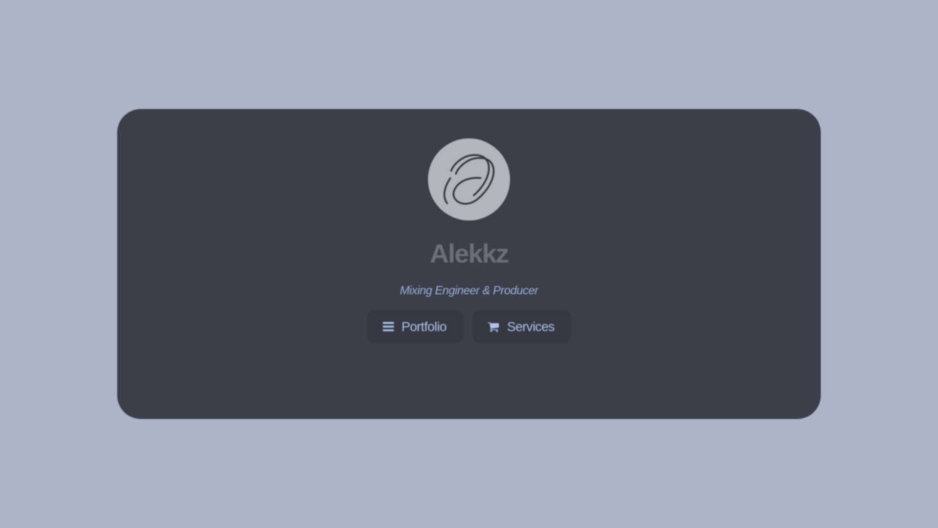 website screenshot of https://alekkz.com/