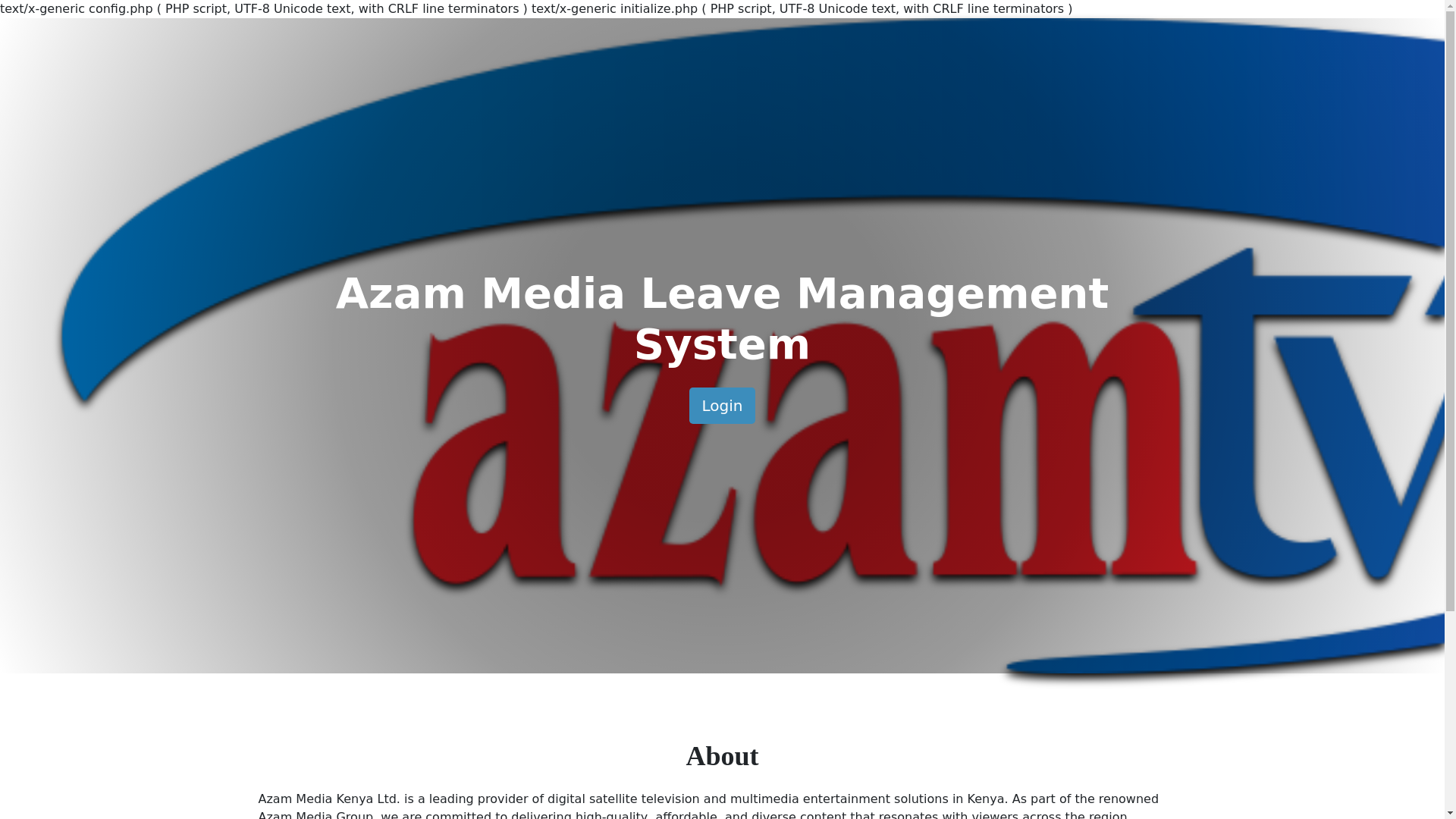 website screenshot of https://azamkenya.co.ke/