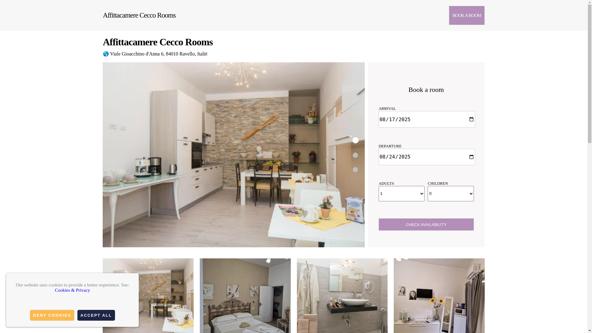 website screenshot of https://guest-house-cecco-rooms-di-di-palma-sabina.com.es/