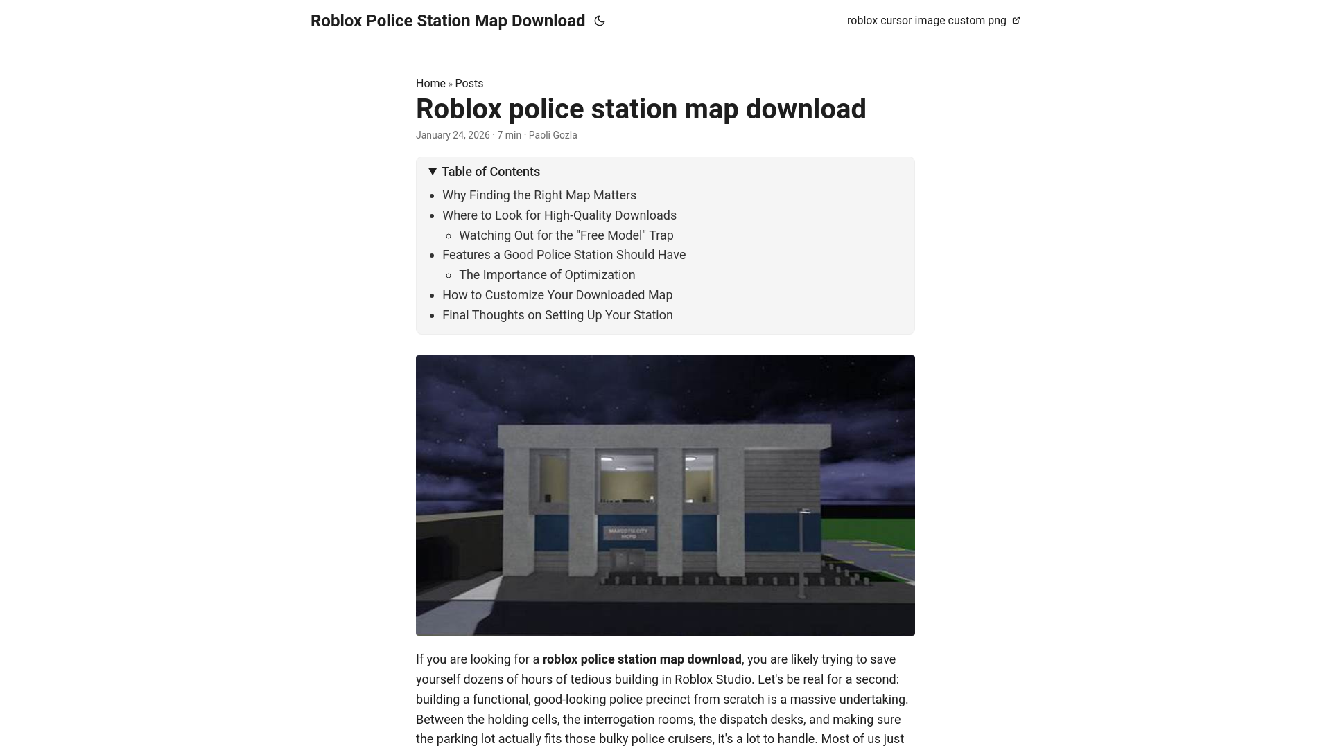 website screenshot of https://robloxpolicestationmapdownload.pages.dev/
