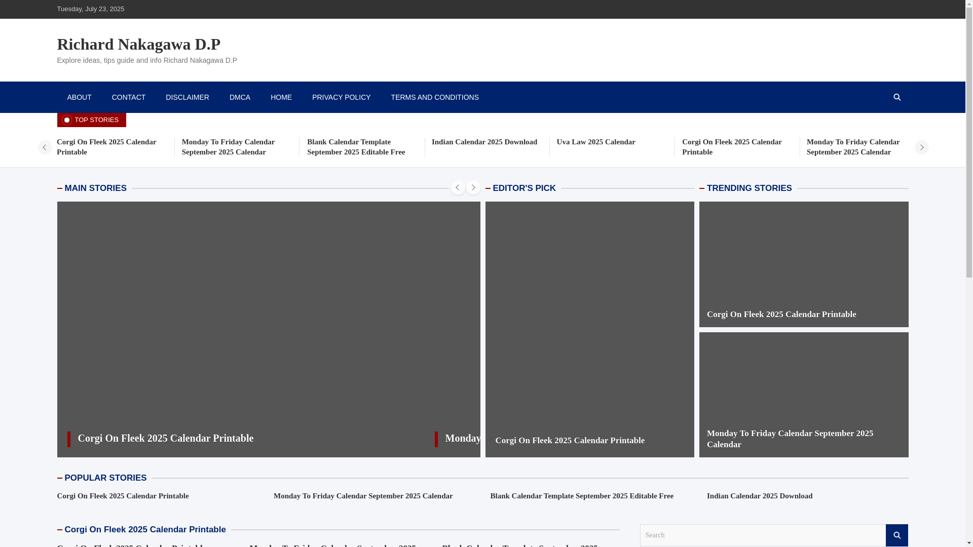 website screenshot of https://richardnakagawadp.pages.dev/