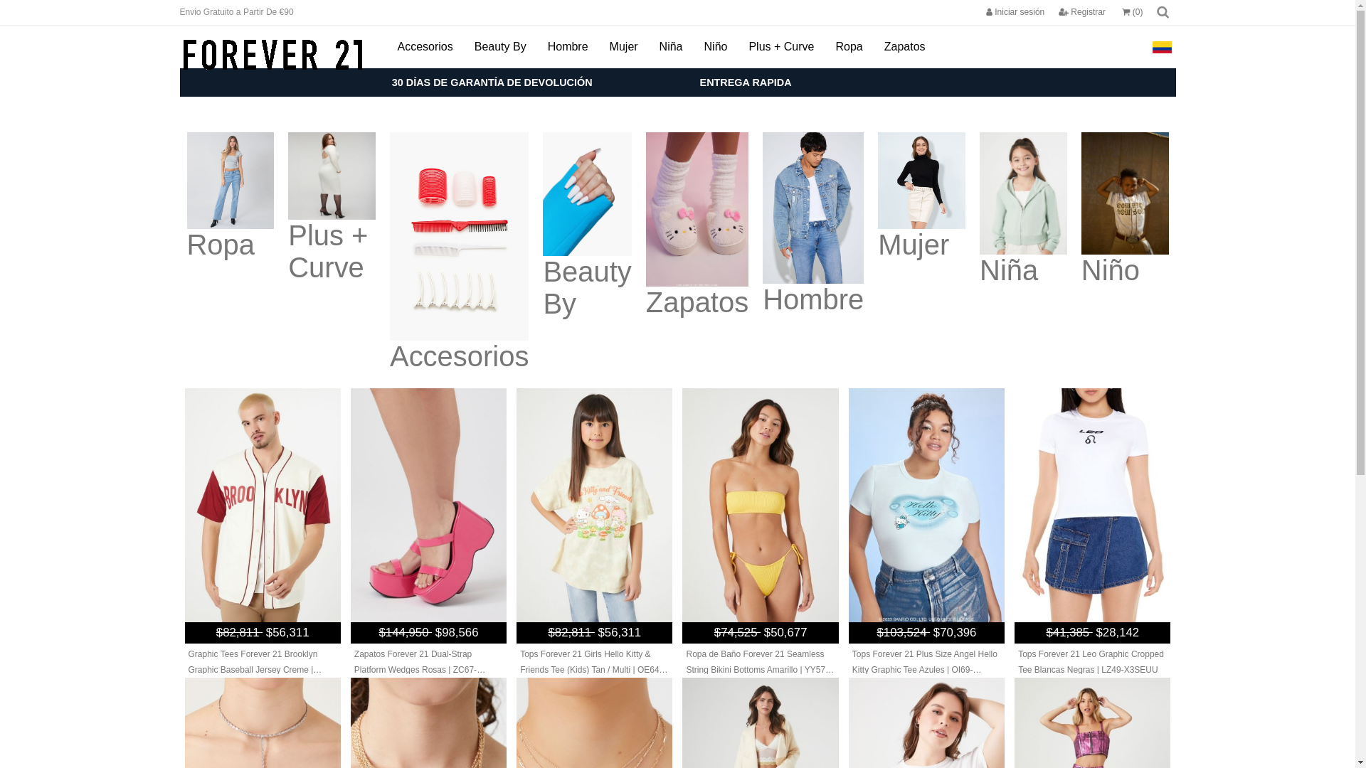 website screenshot of https://forever-21.com.co/