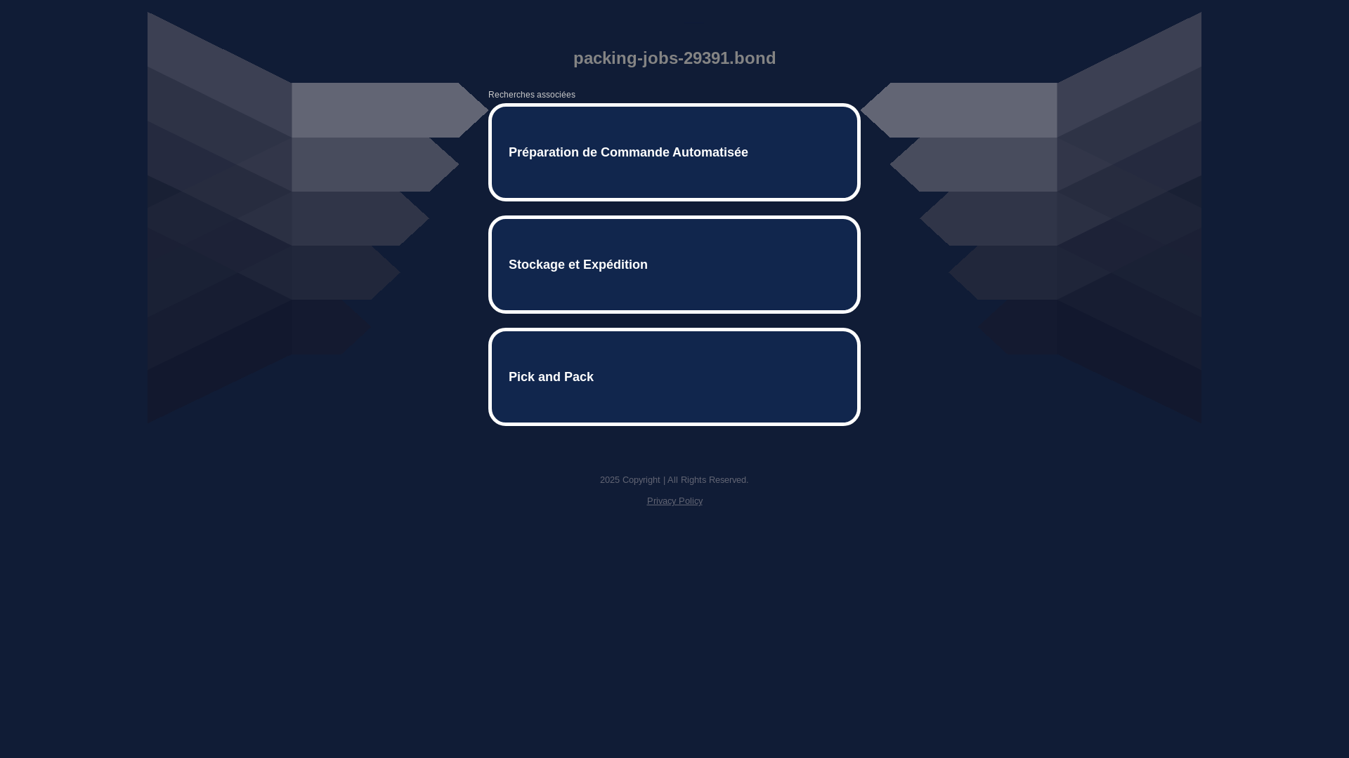 website screenshot of https://packing-jobs-29391.bond/