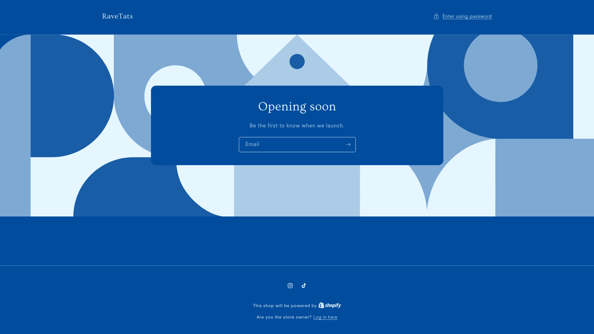 website screenshot of https://ravetats.ca/