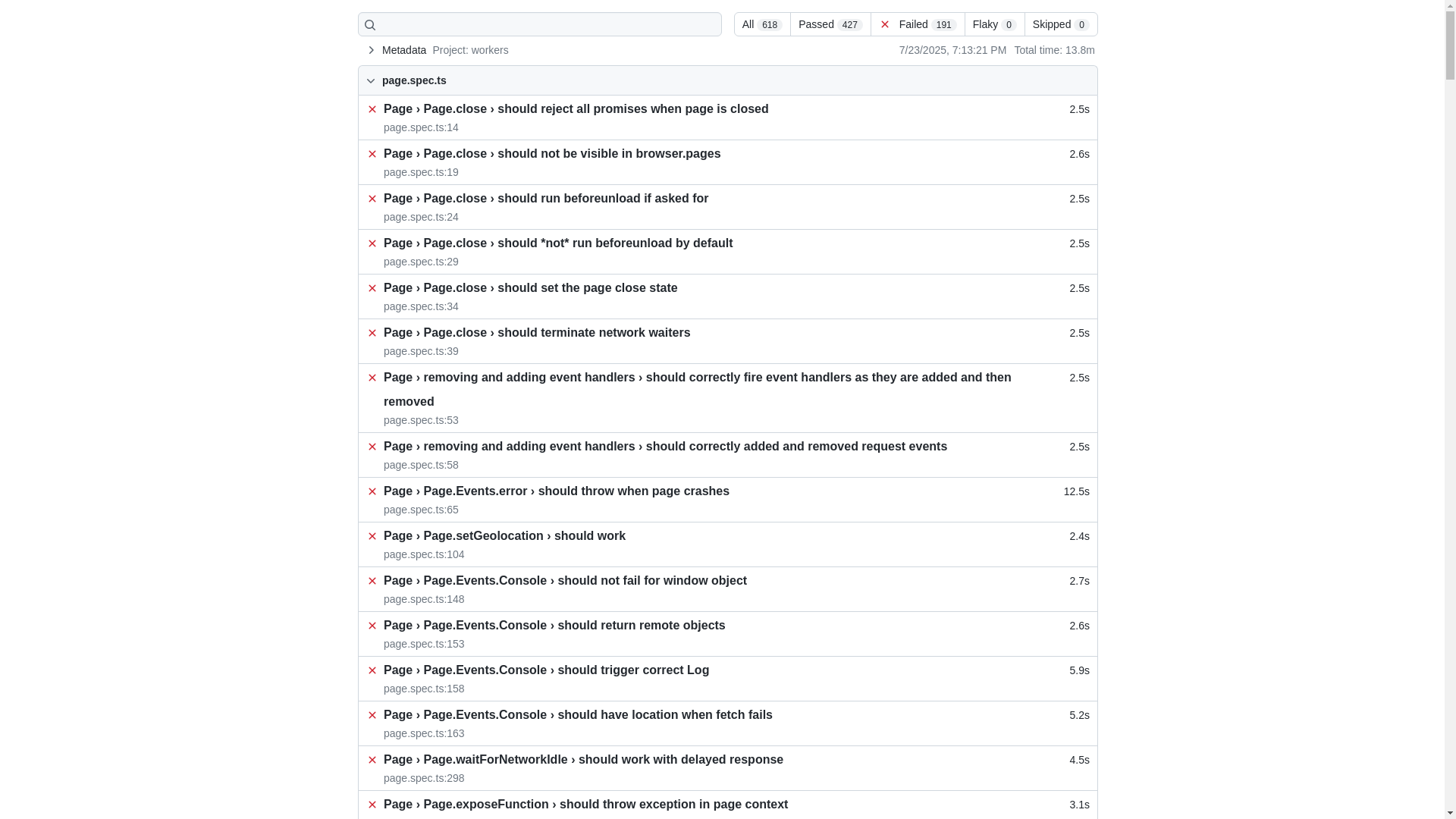 website screenshot of https://puppeteer-full-test-report.pages.dev/
