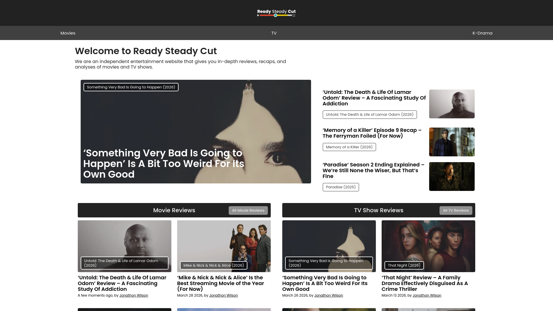 website screenshot of https://readysteadycut.org